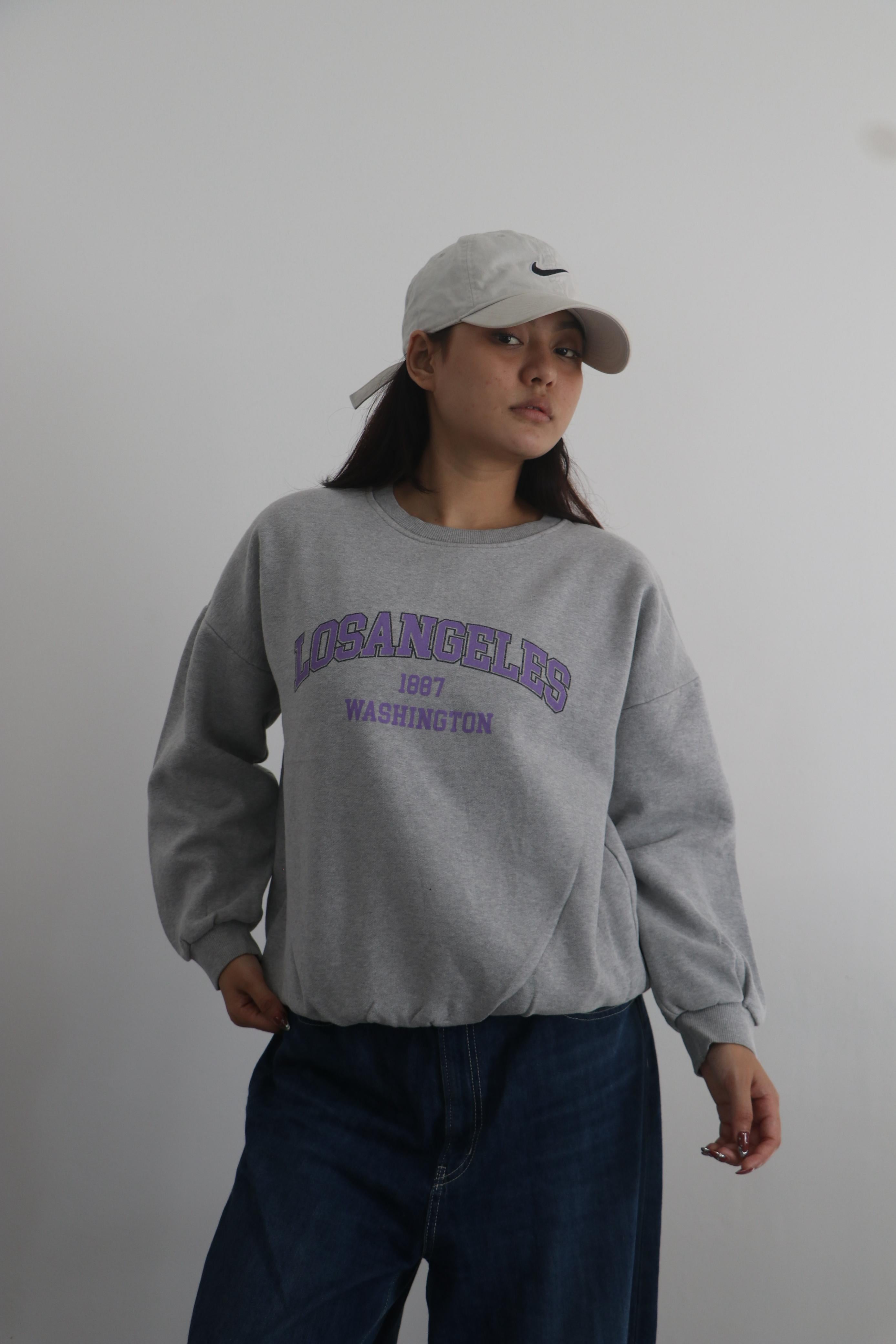 Cropped sweatshirt
