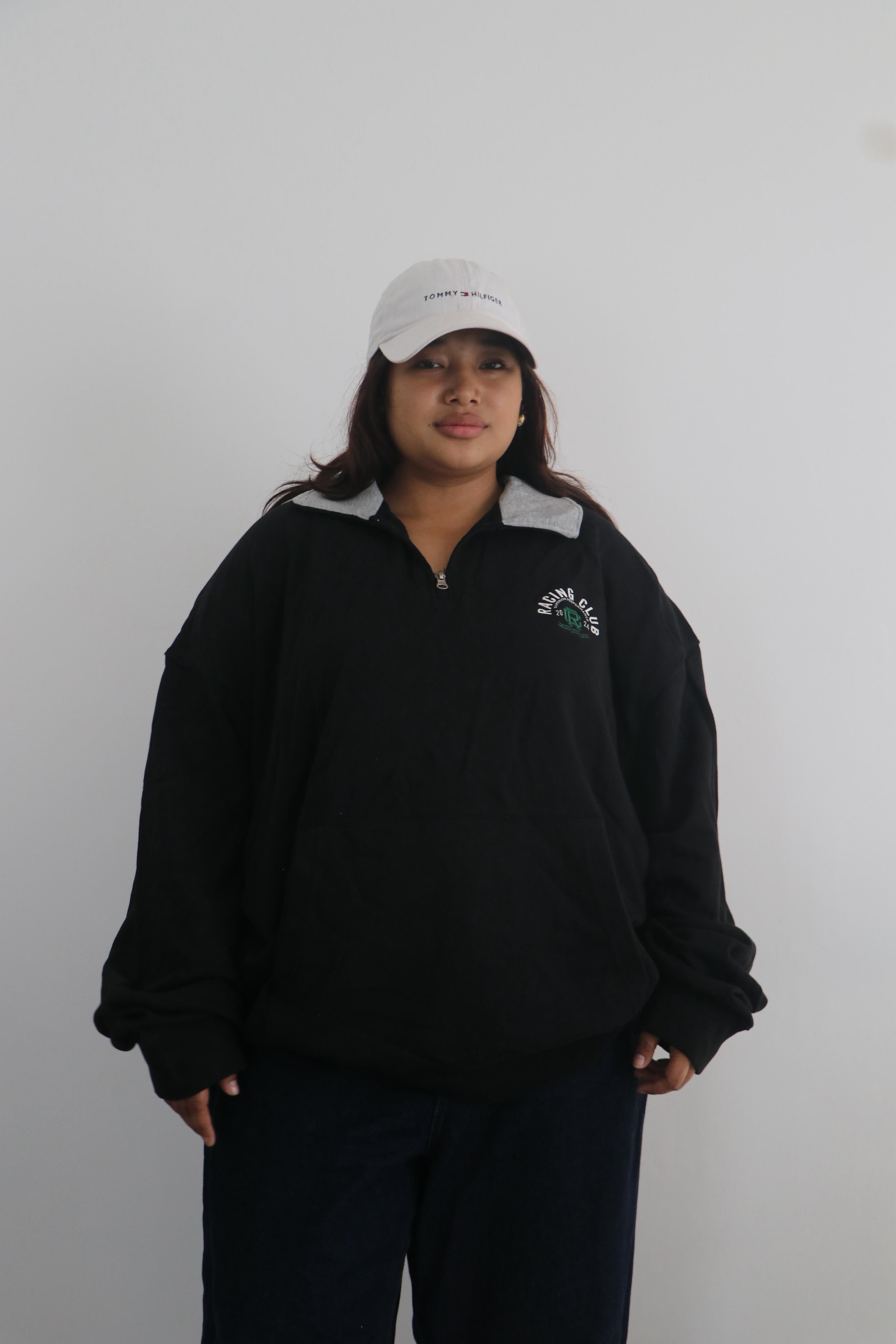 Half zipper sweatshirt