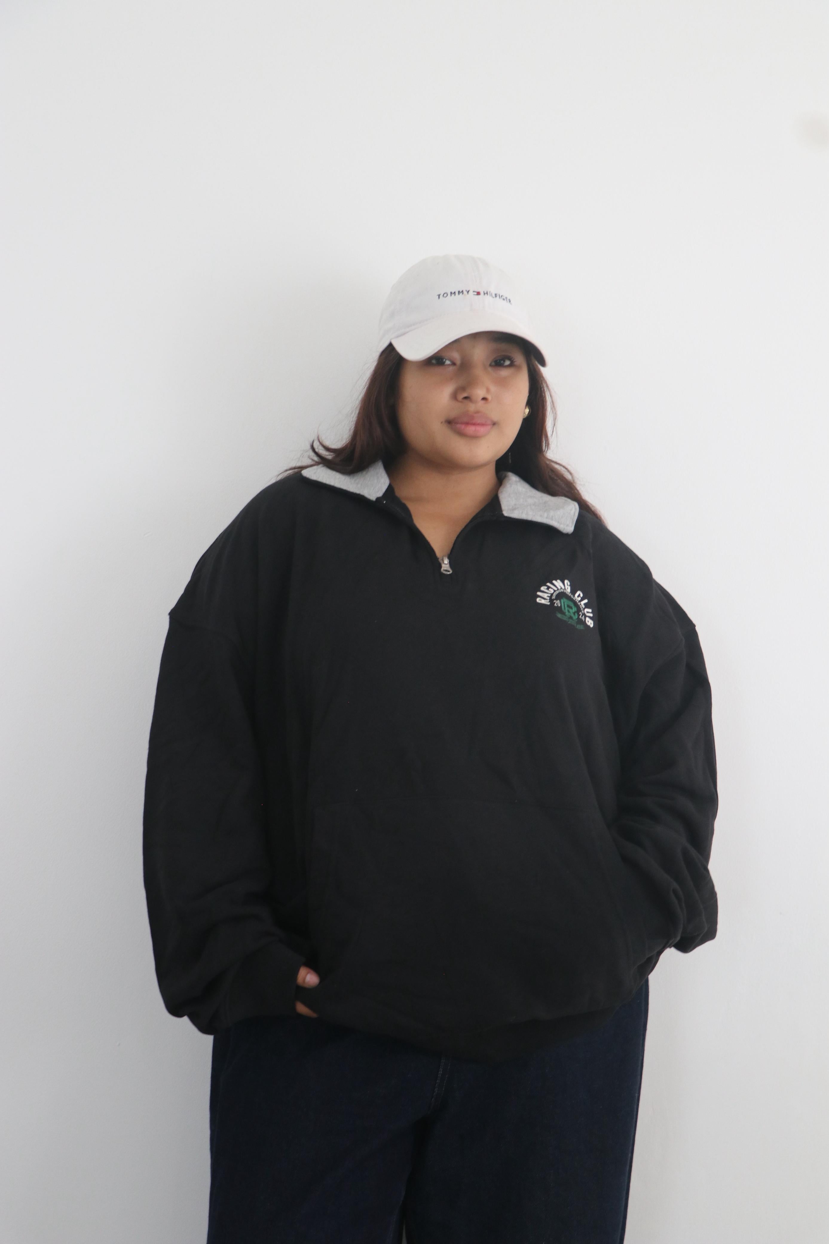 Half zipper sweatshirt