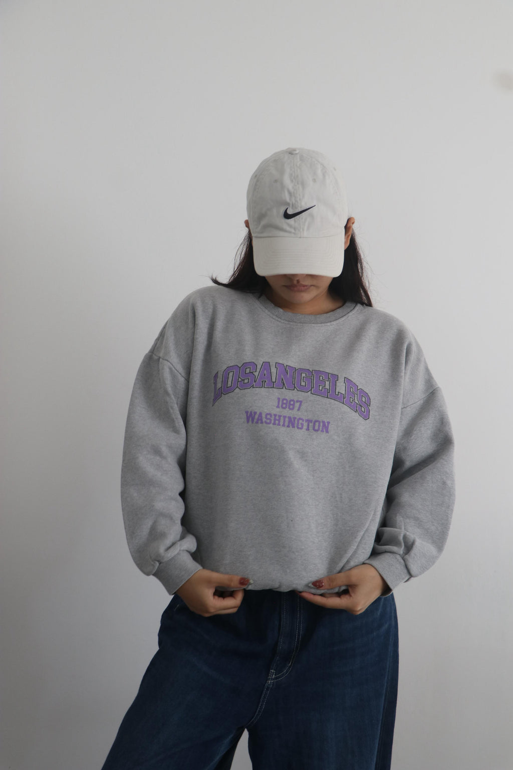 Cropped sweatshirt