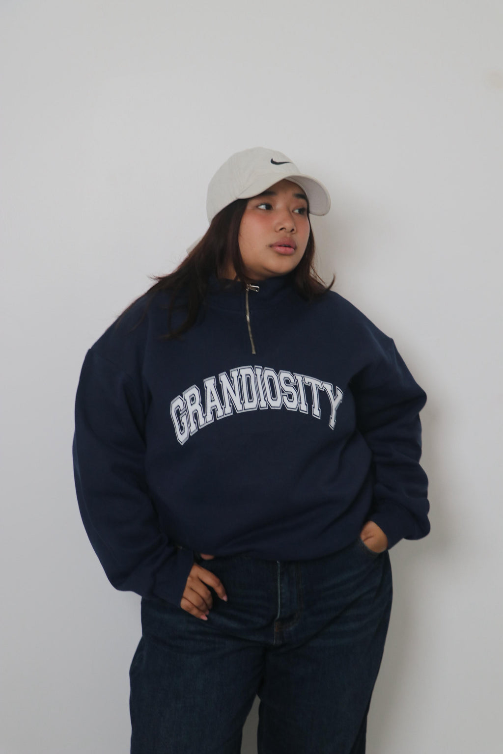 Half zipper sweatshirt