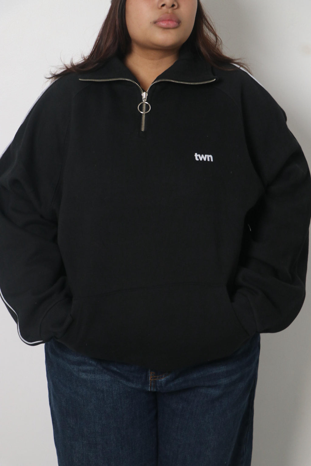 Half zipper sweatshirt