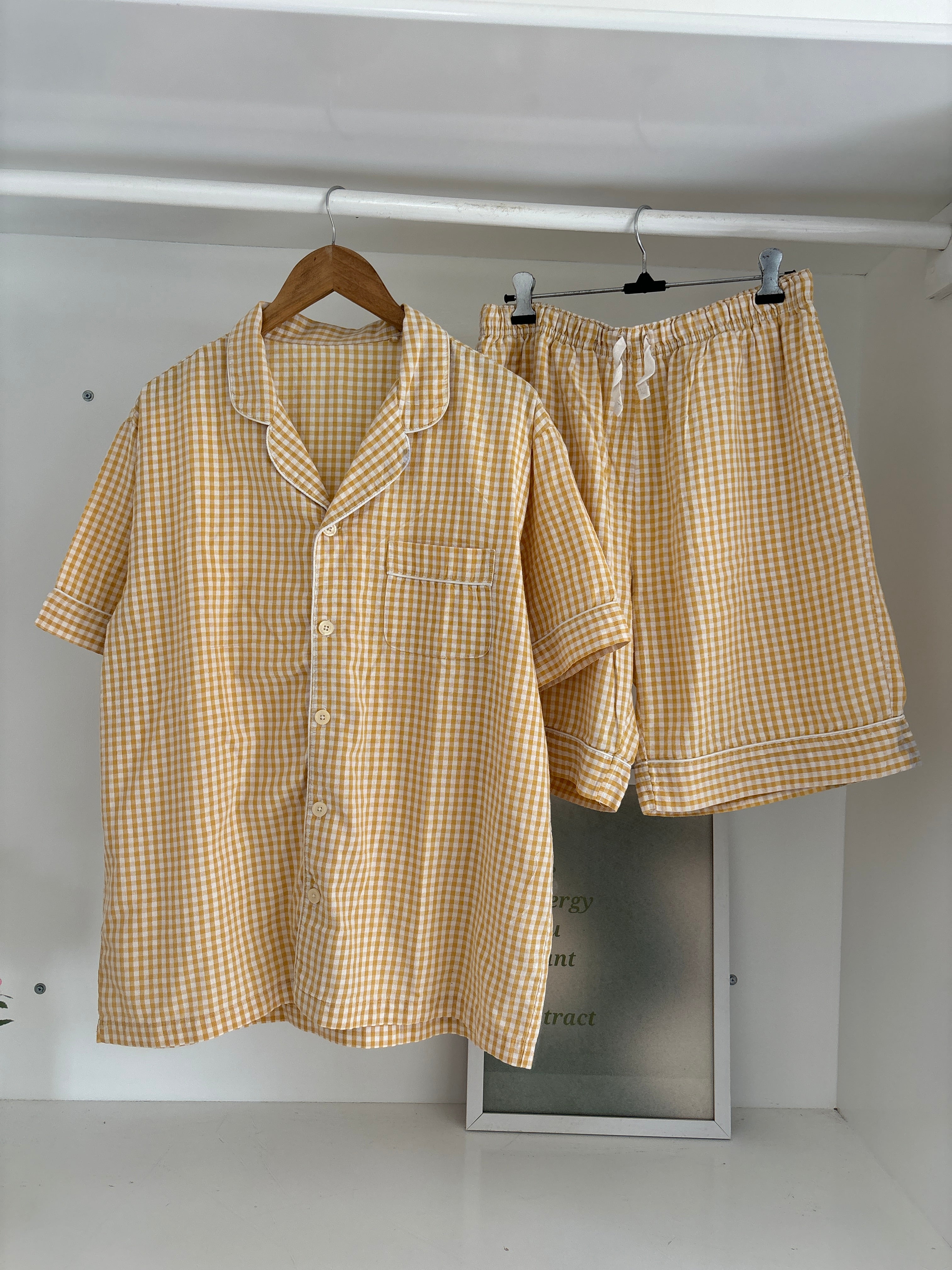 Gingham pj (cotton)
