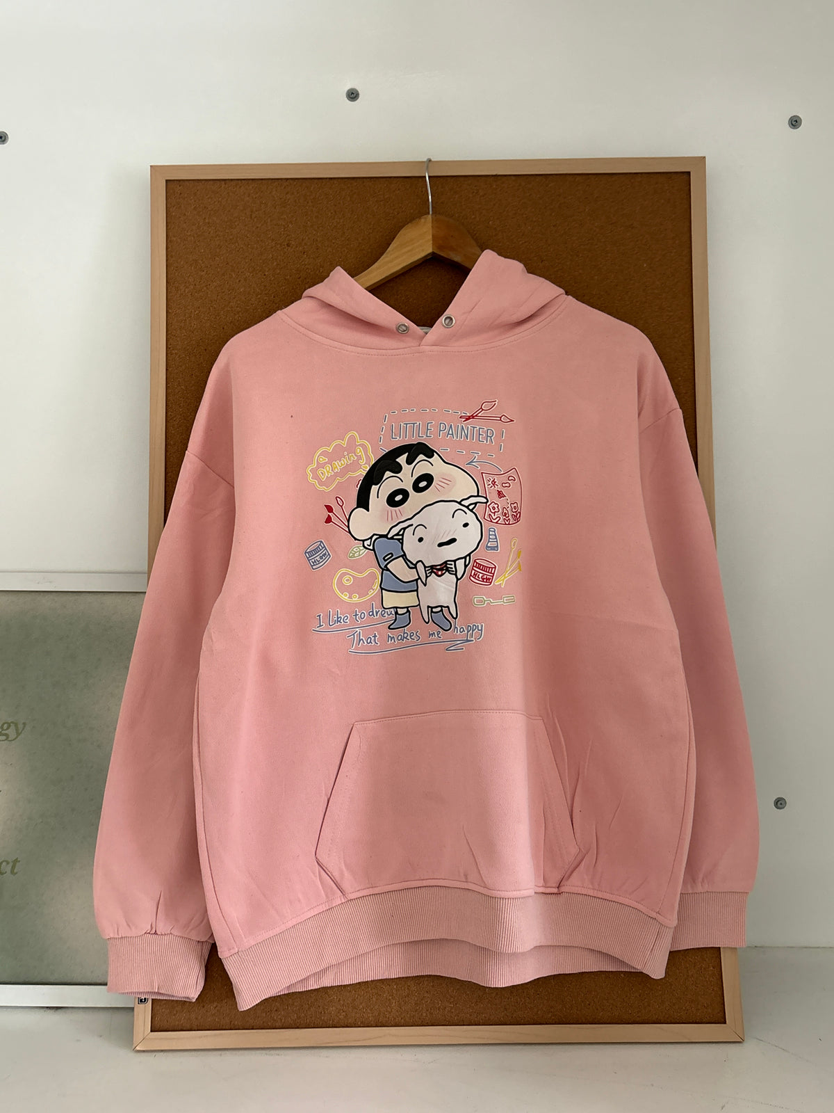 Shin-chan print hoodie