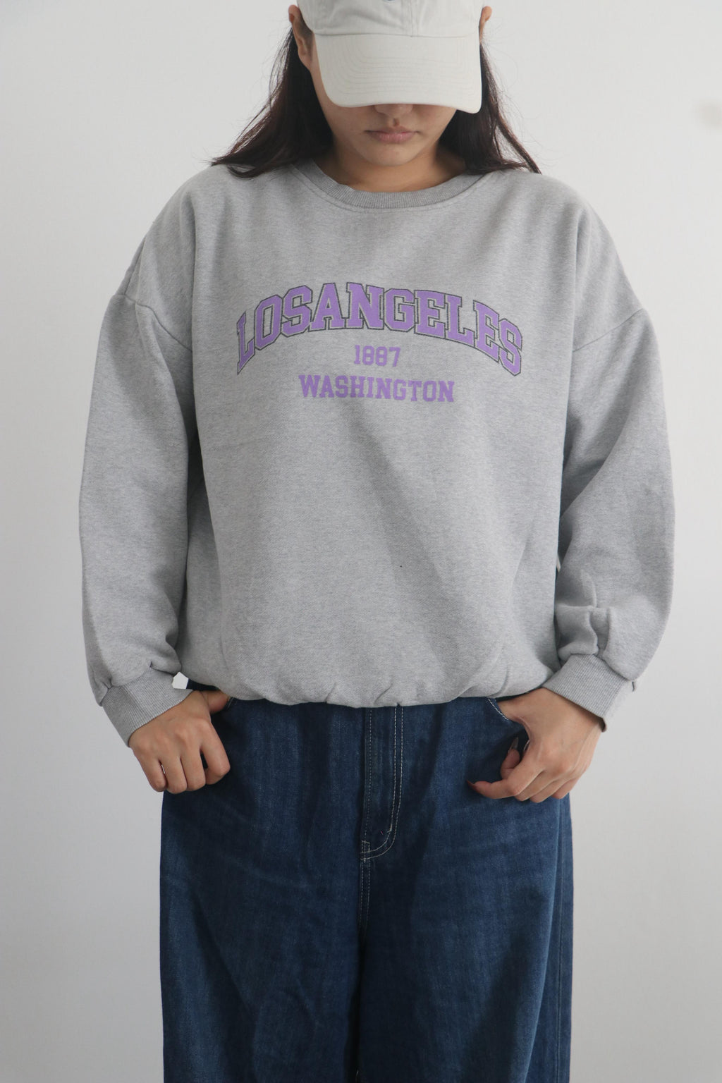 Cropped sweatshirt