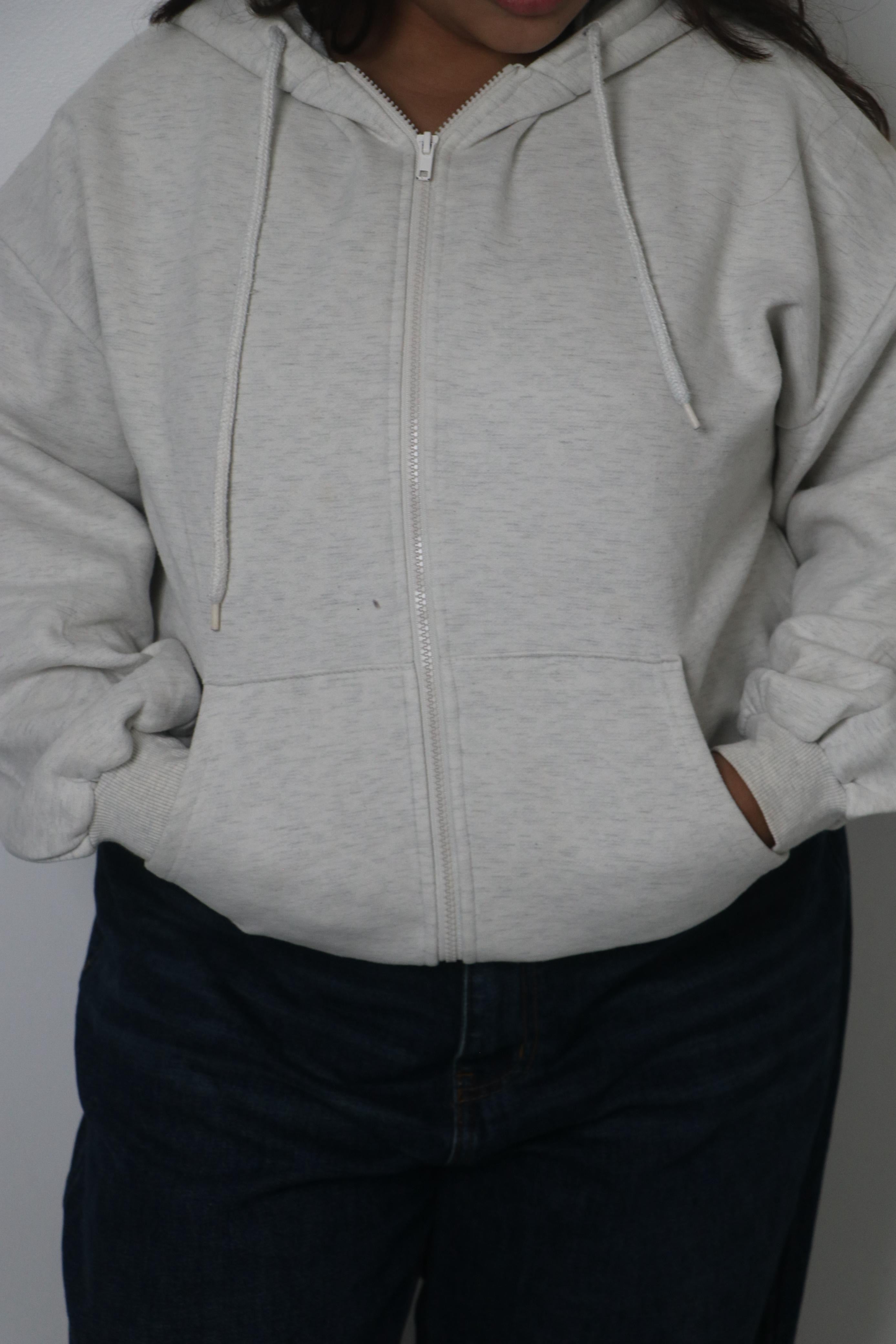 Zipper hoodie