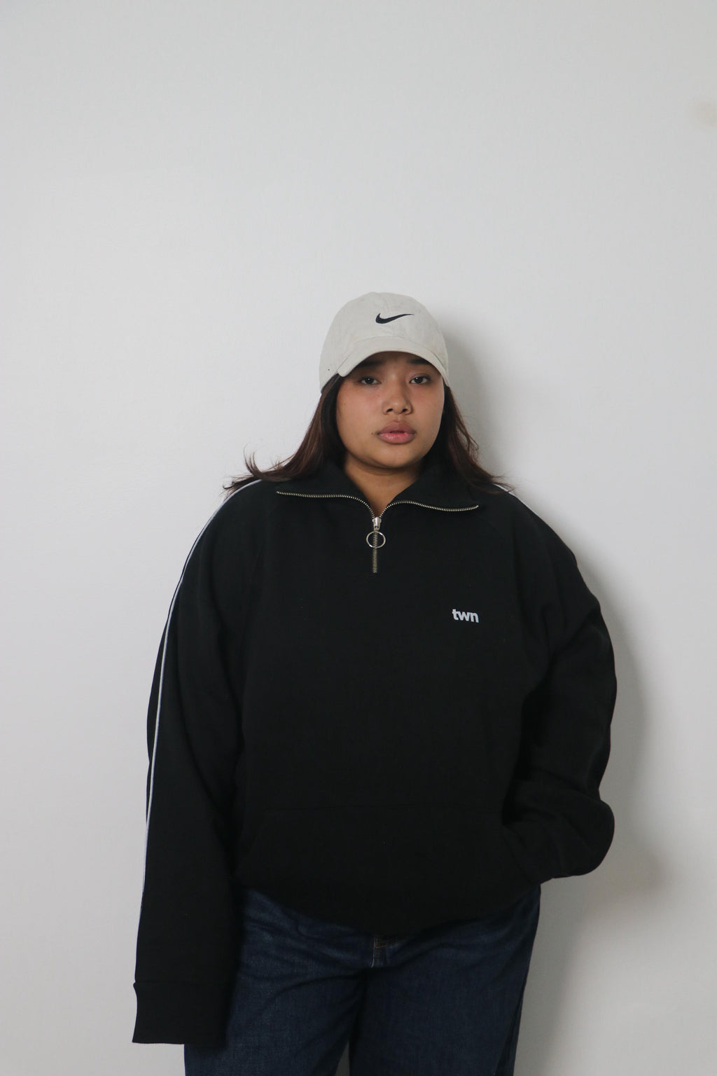 Half zipper sweatshirt