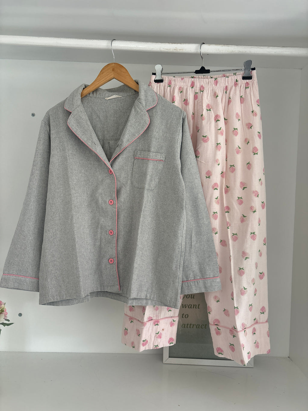 Strawberry pj(cotton)