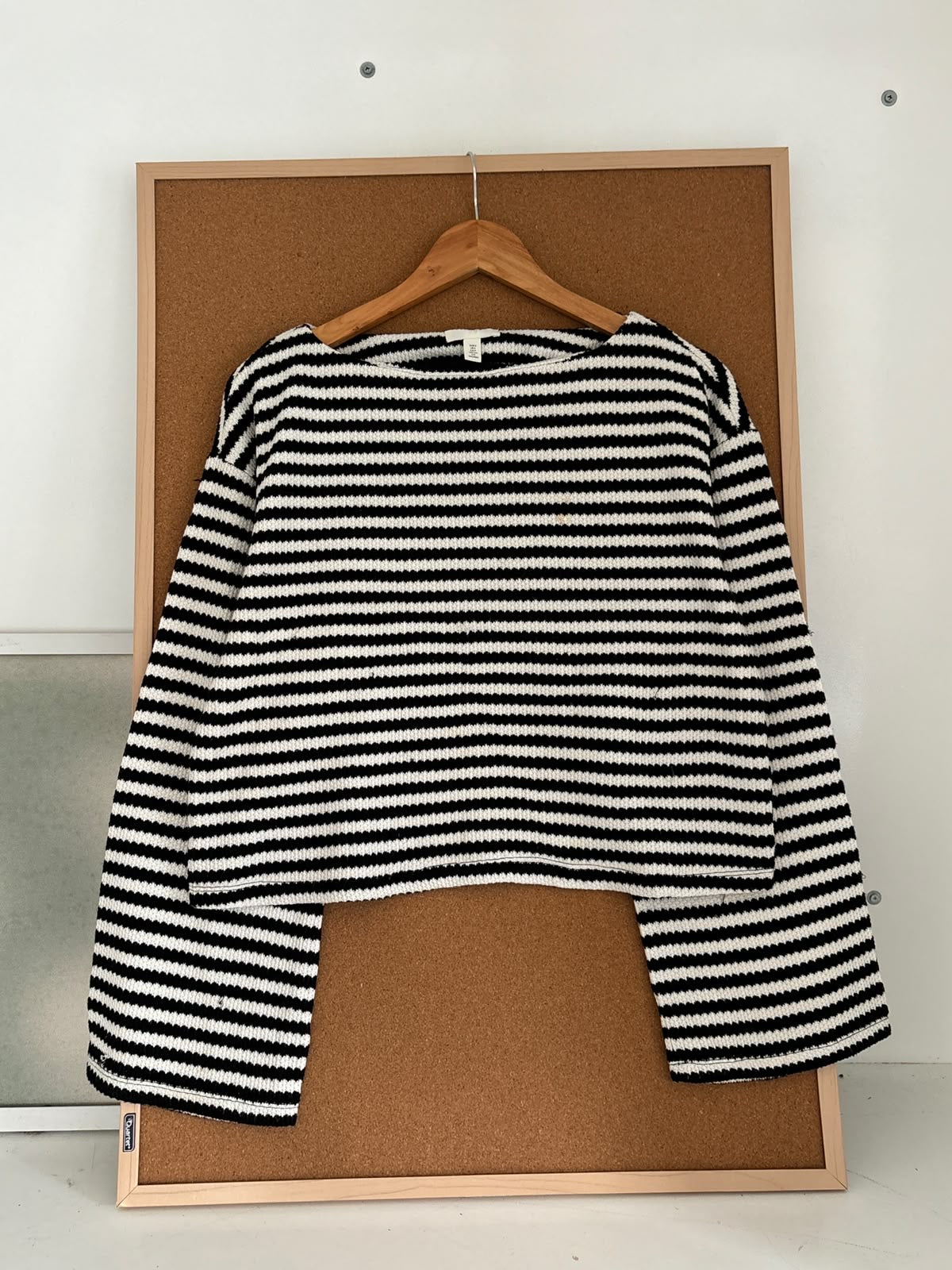 Striped cardigan