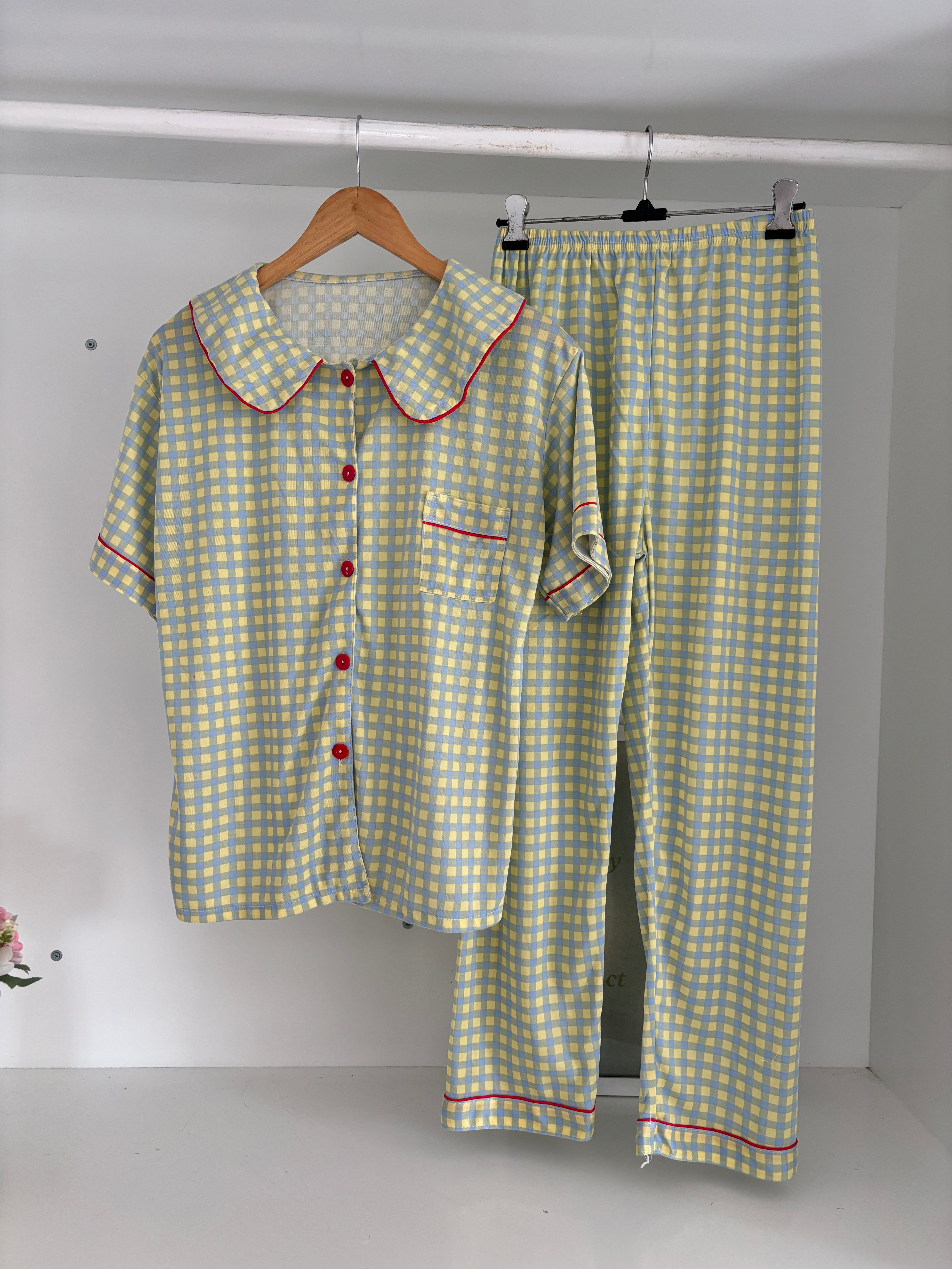 Gingham pj