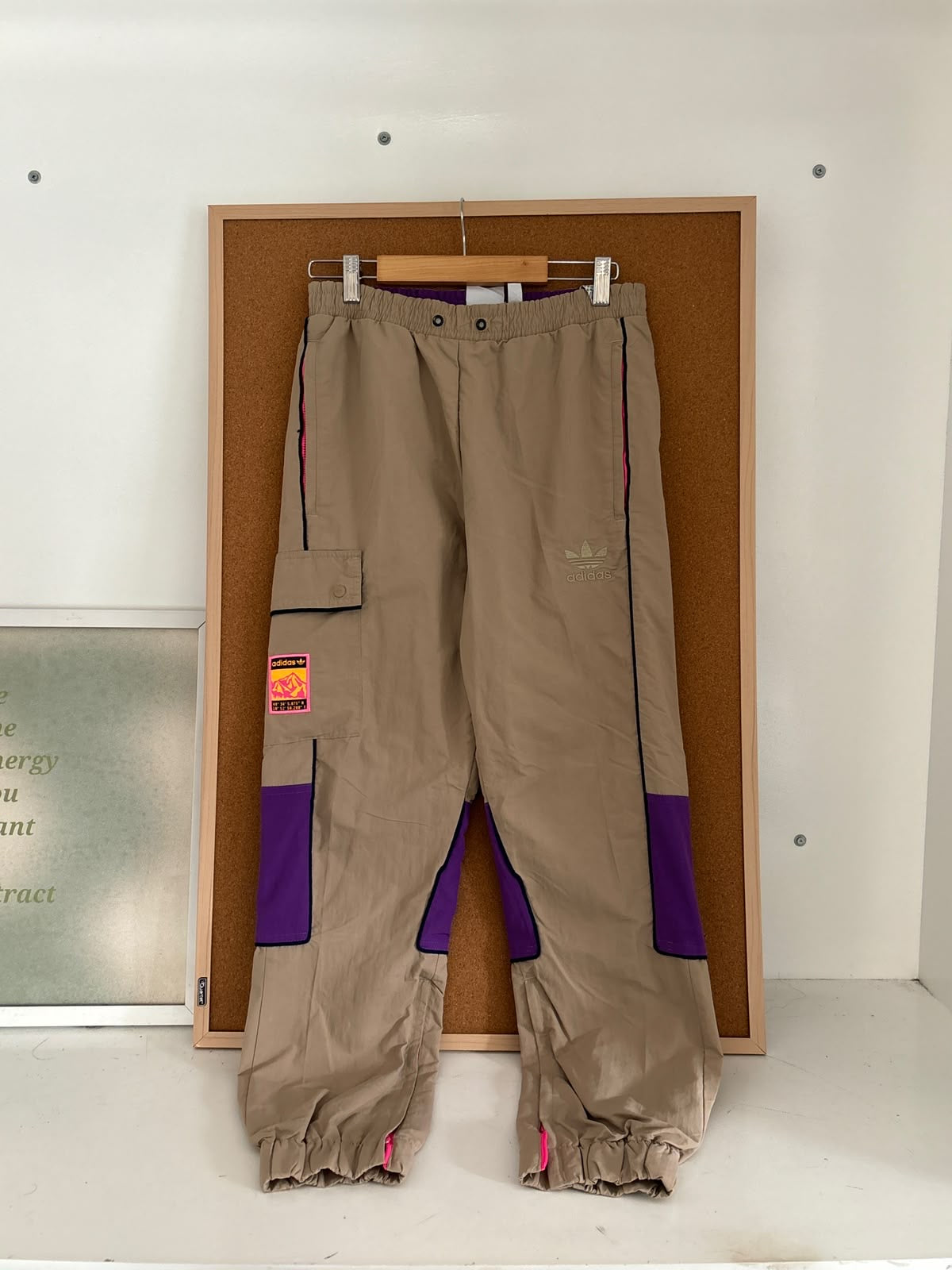 Adidas baggy parachute pants