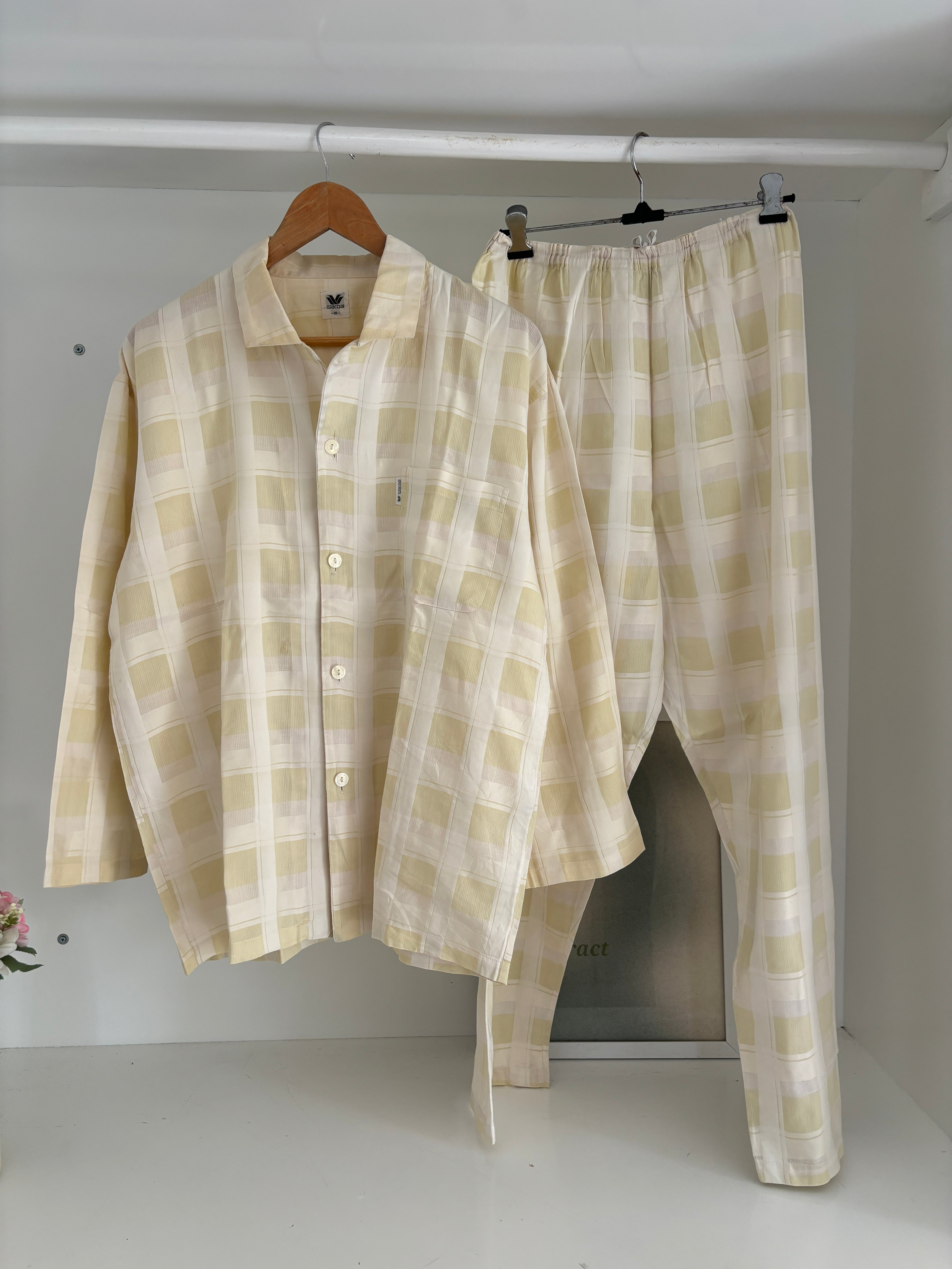 Checkered pj (cotton)