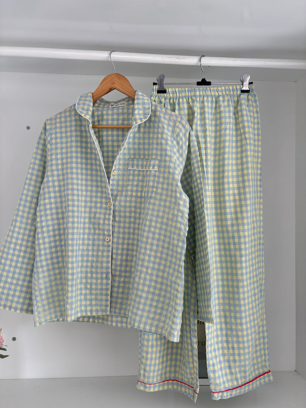 Gingham pj