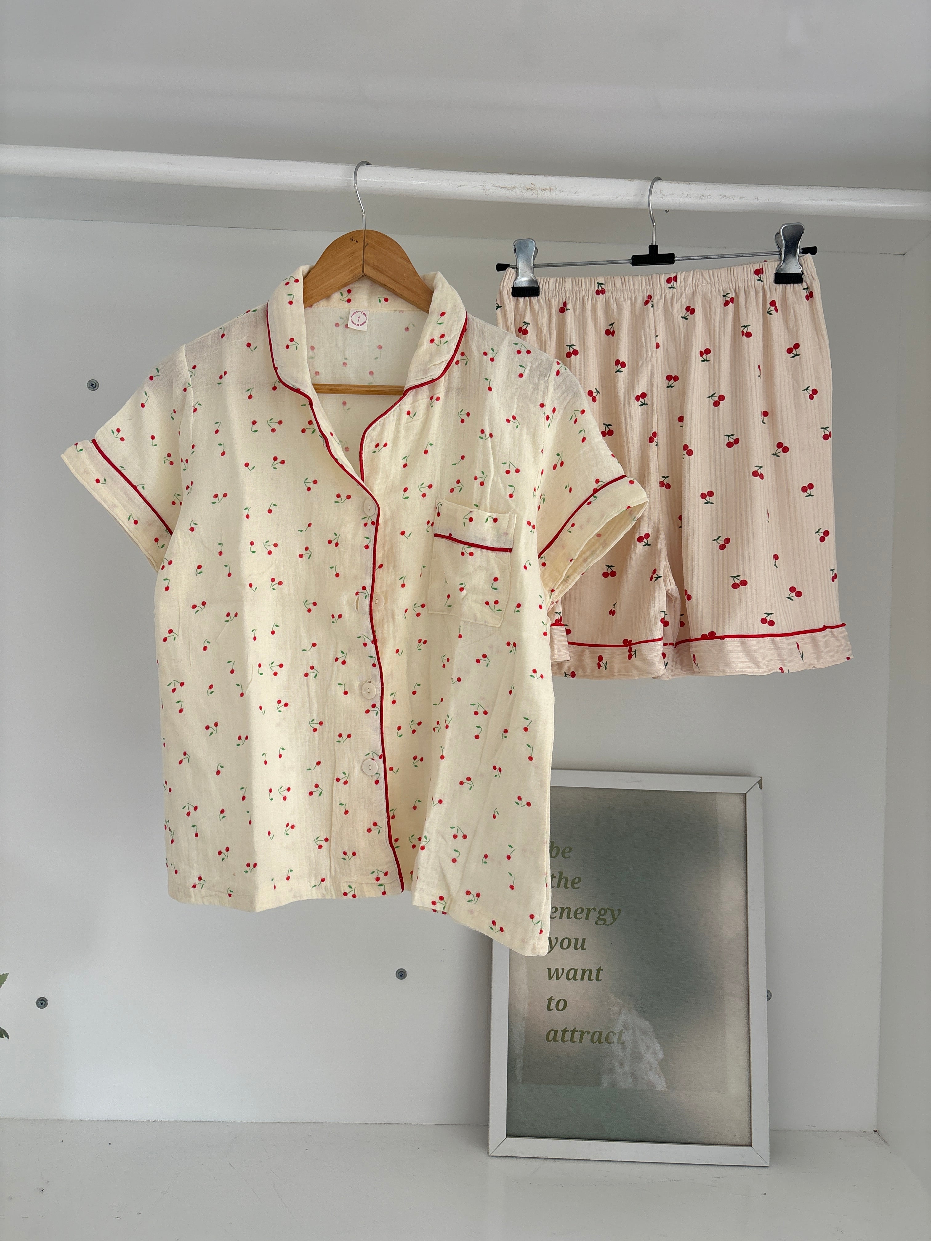 Cherry pj(cotton)