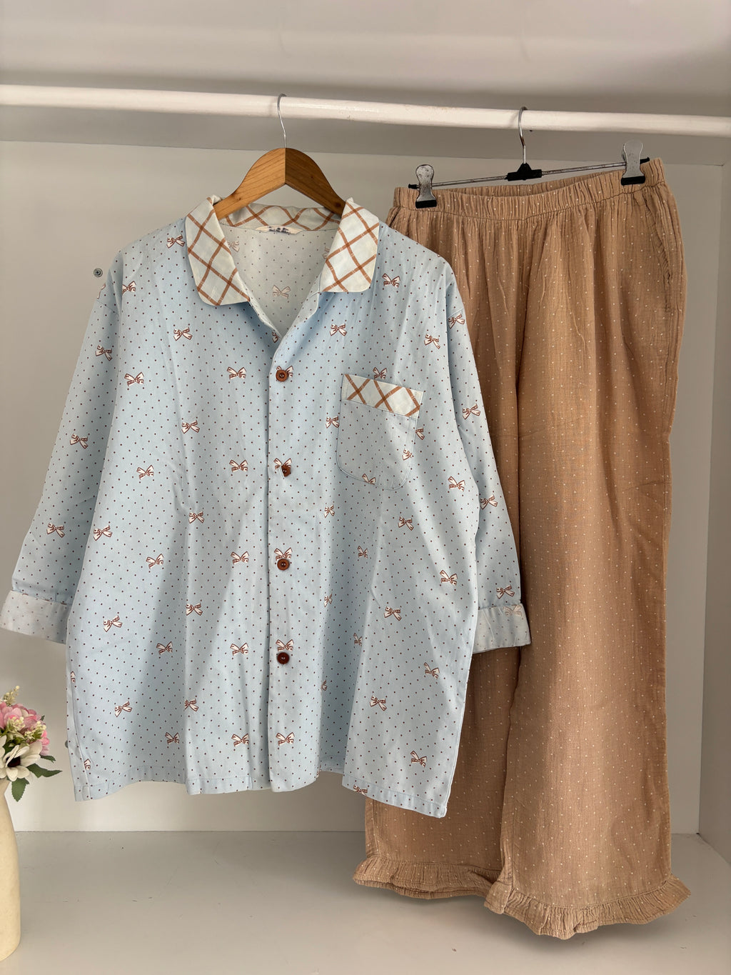Bow pj(cotton)