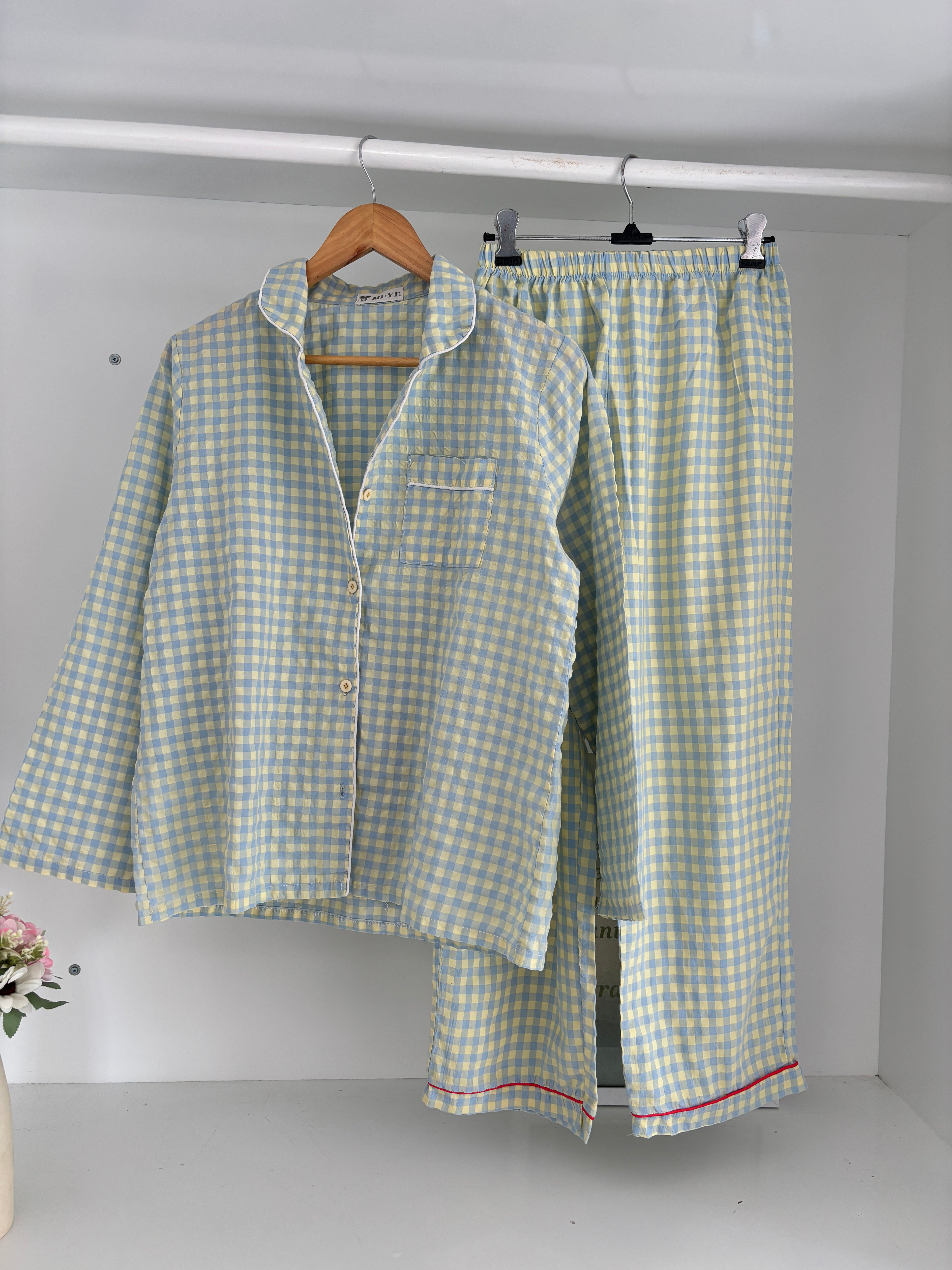 Gingham pj