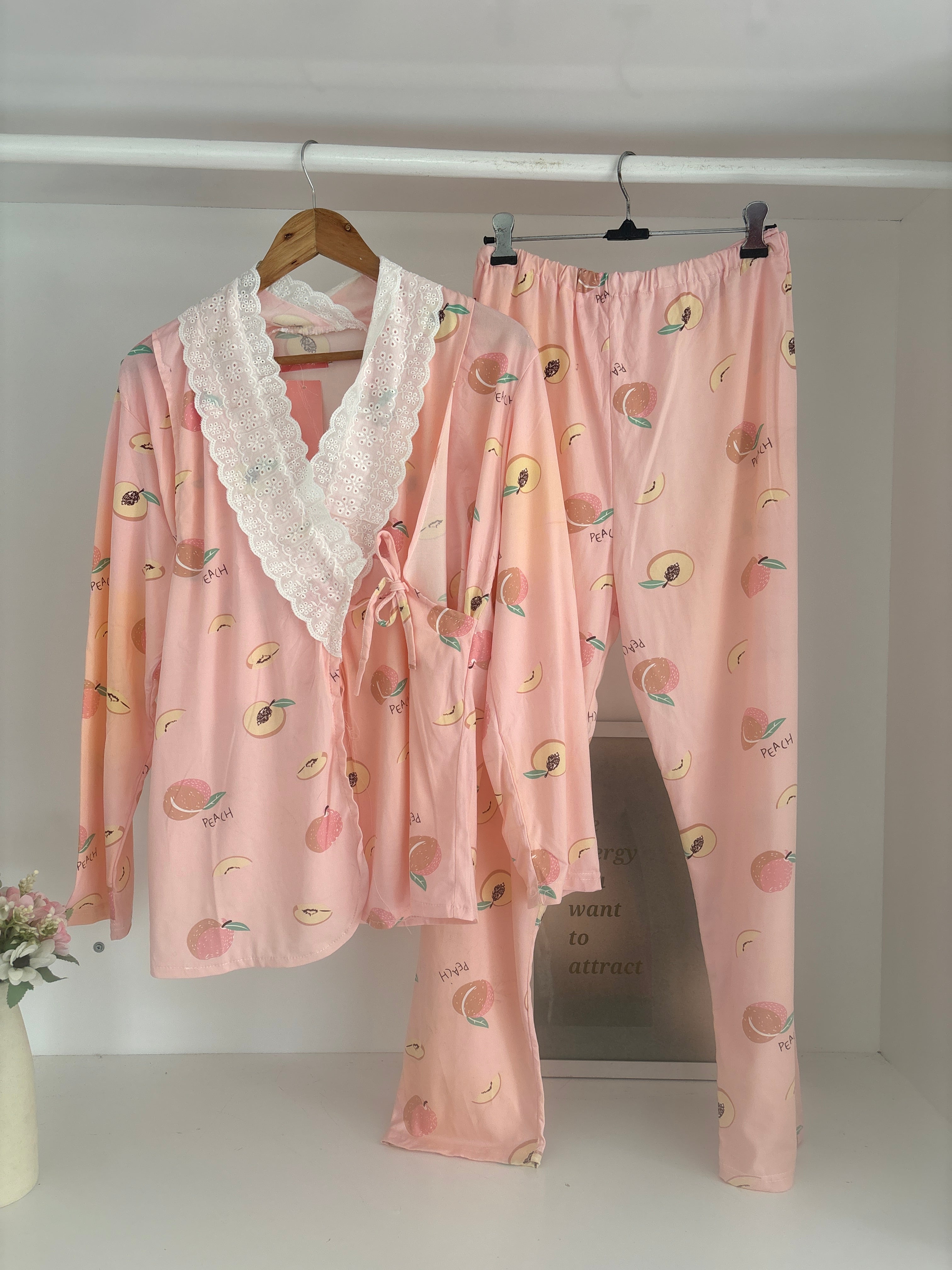 Peach pj(maternity)