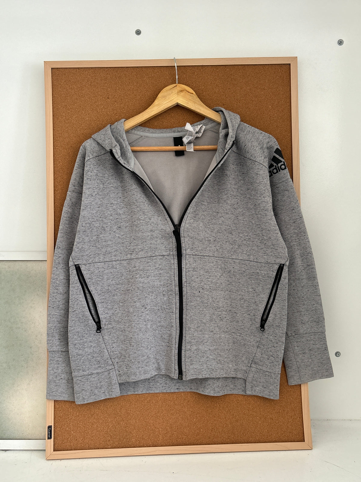 Adidas zipper hoodie