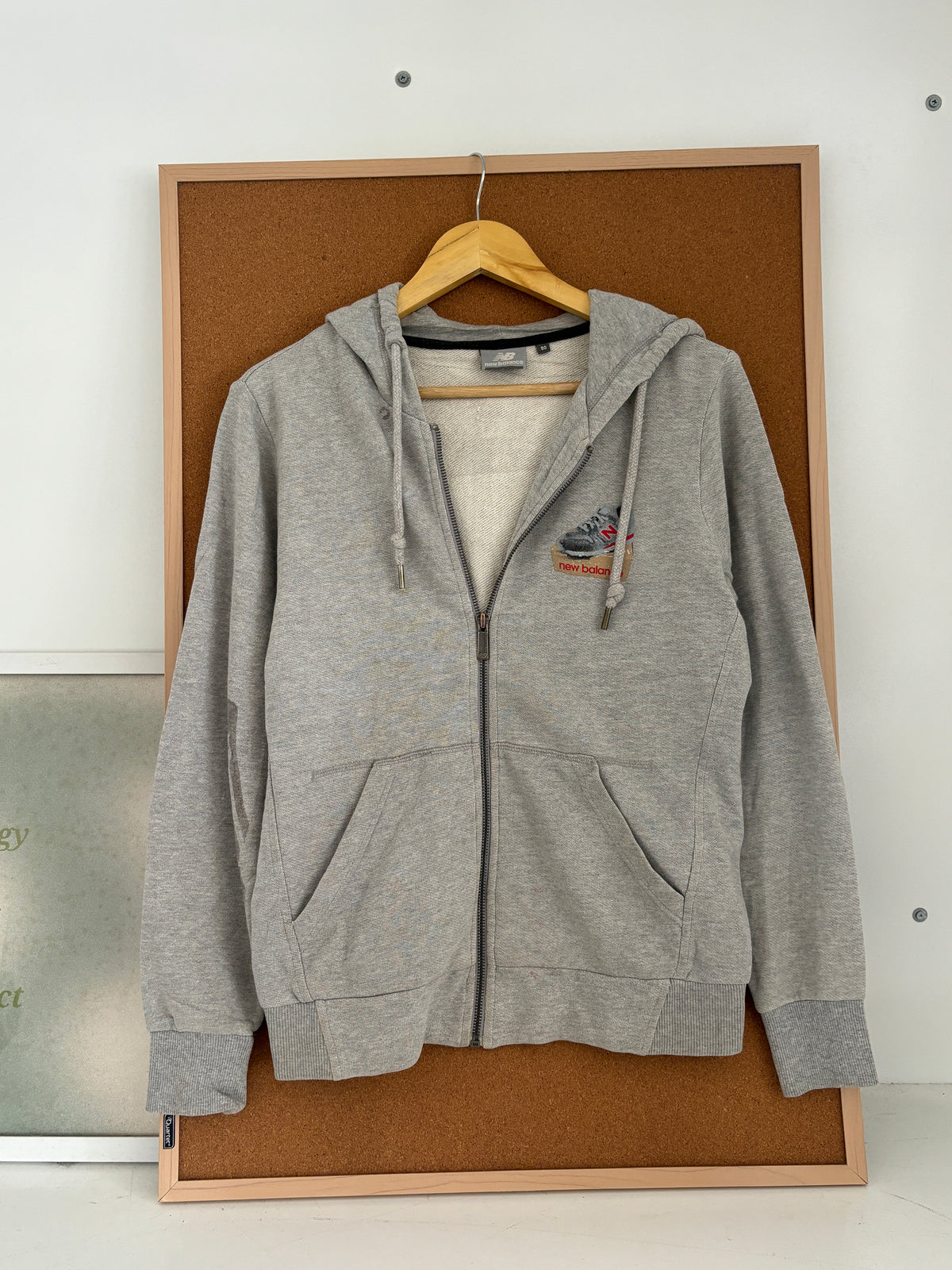 New balance zipper hoodie