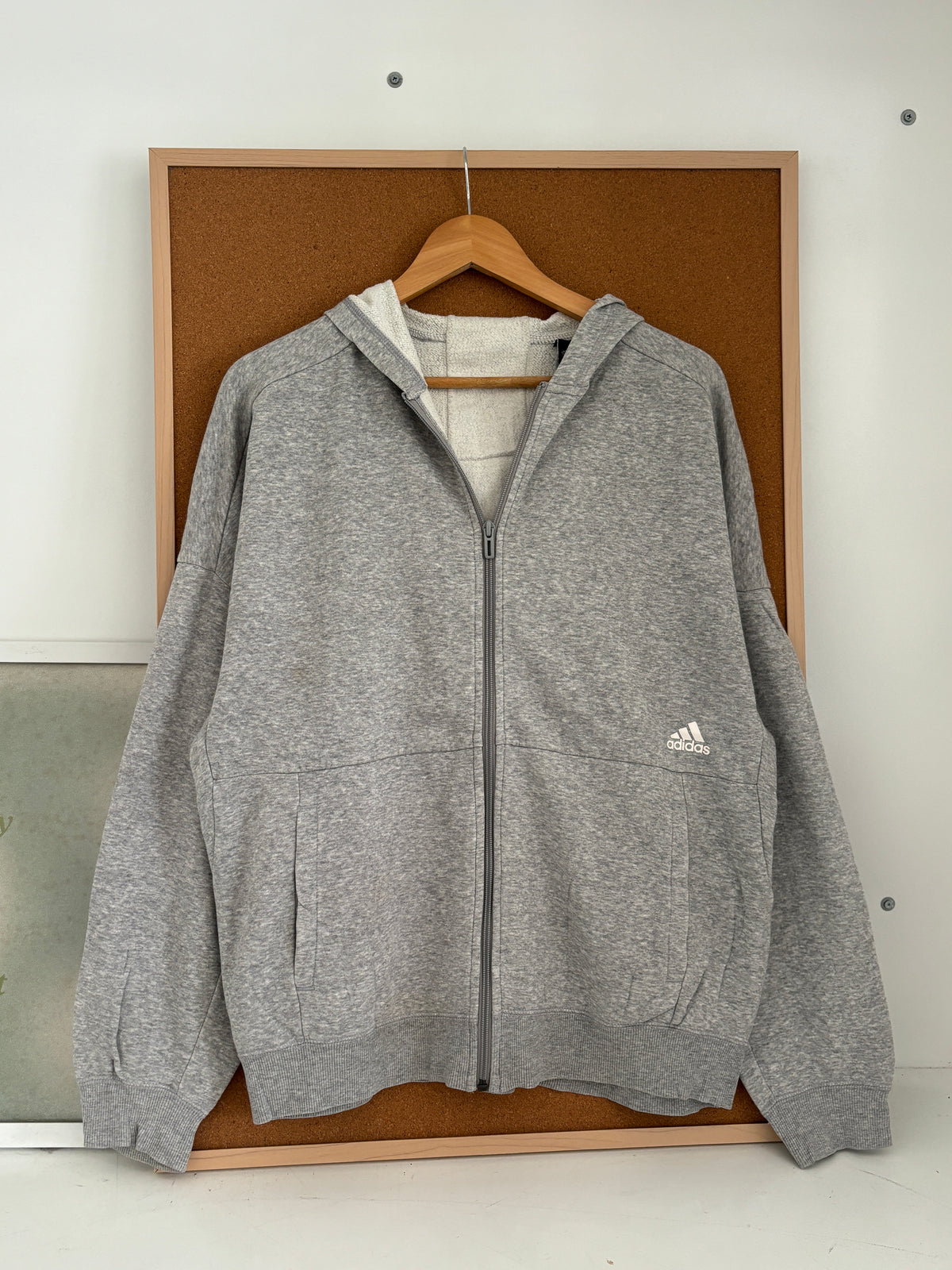 Adidas zipper hoodie