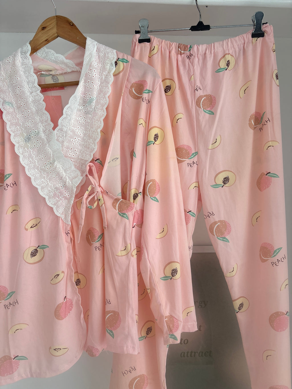 Peach pj(maternity)