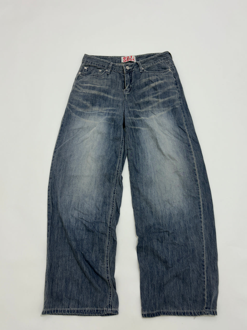 Highwaisted baggy jeans