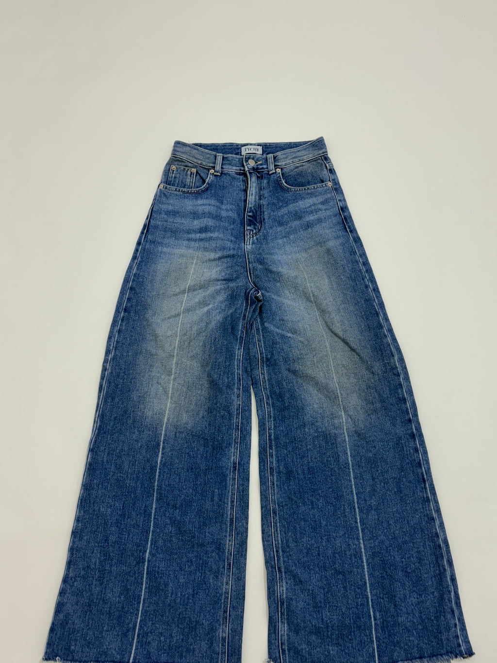 Highwaisted baggy jeans