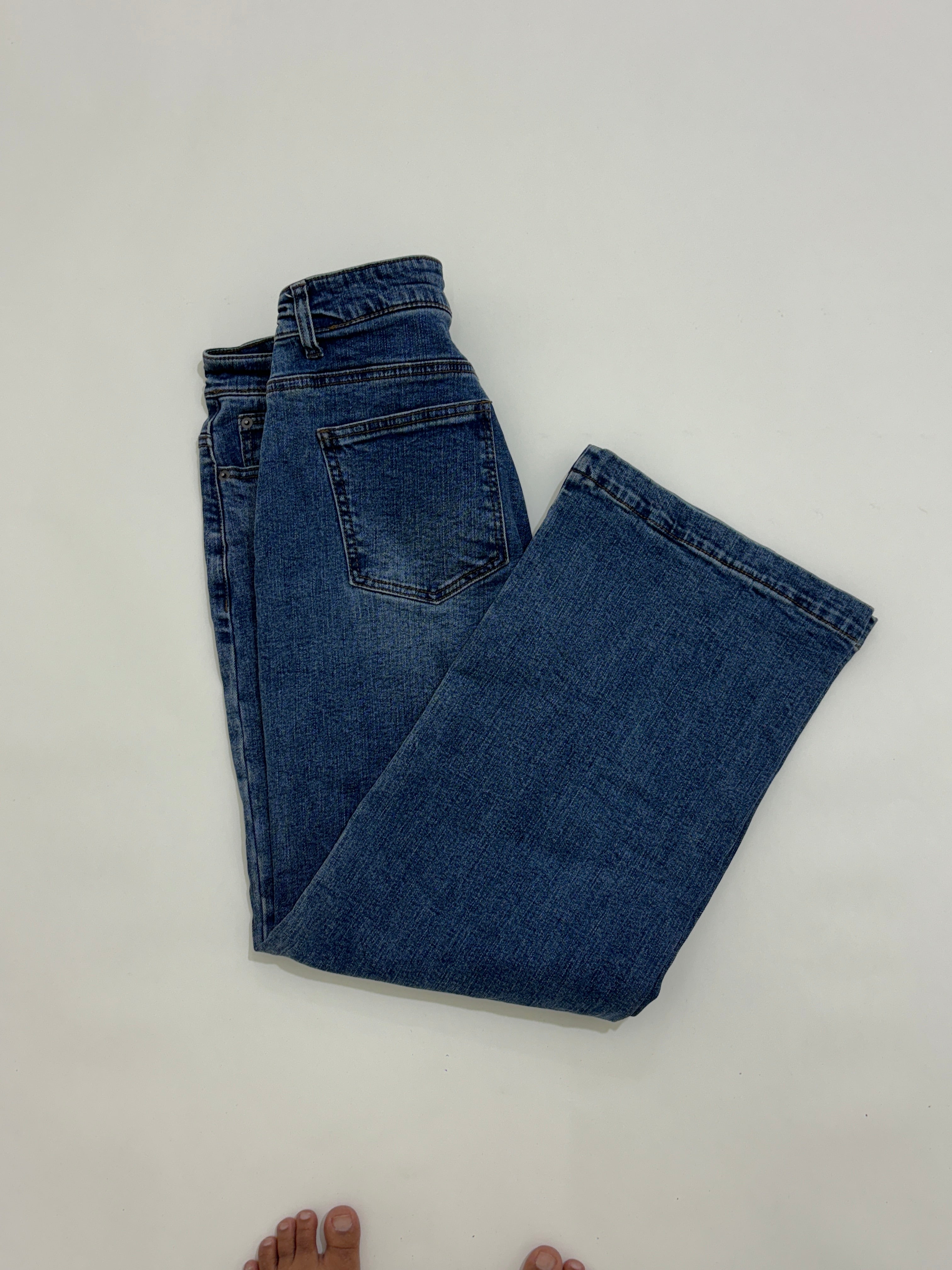 Highwaisted straightfit jeans