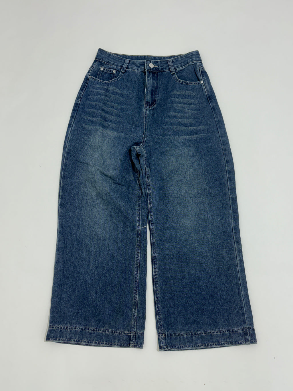 Highwaisted baggy jeans