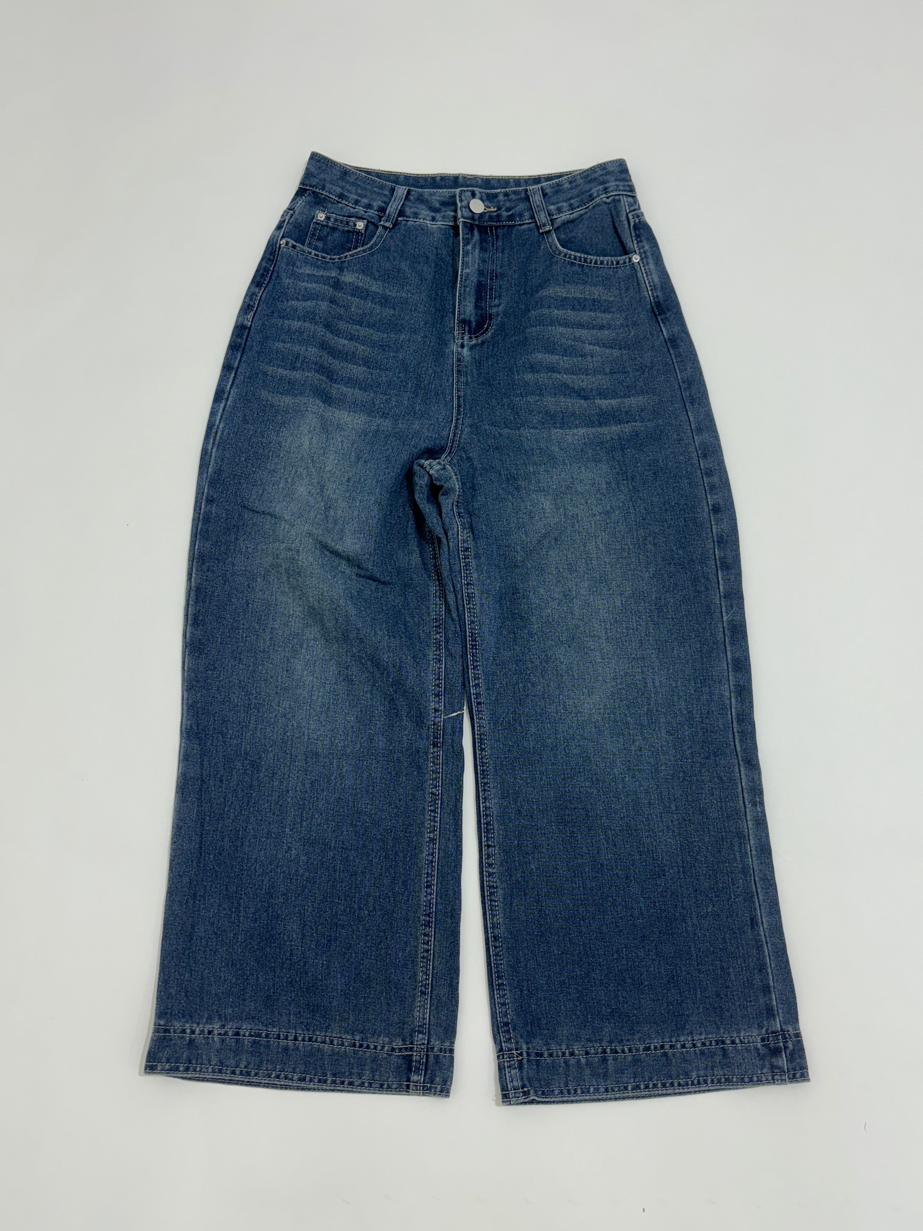 Highwaisted baggy jeans