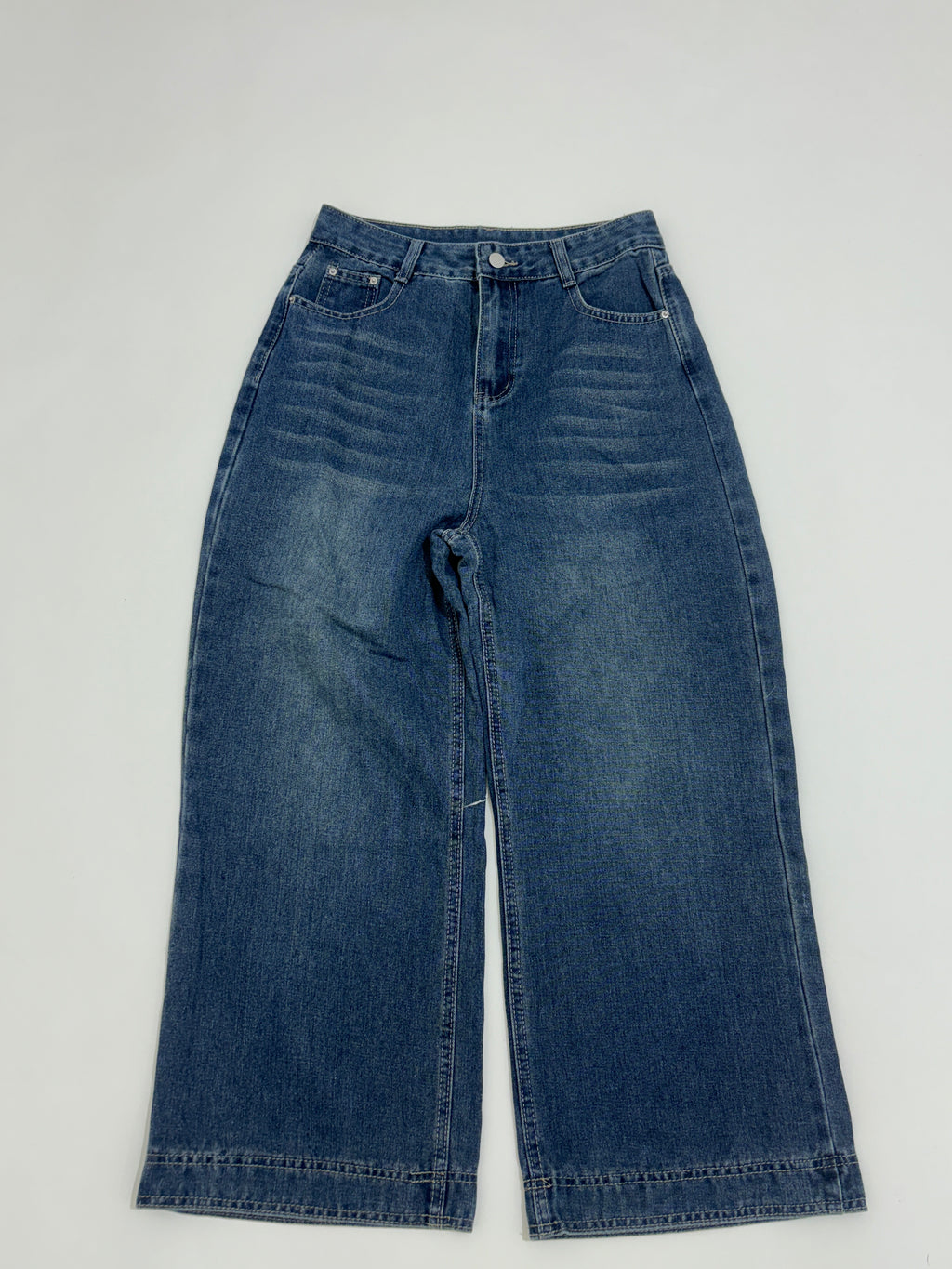 Highwaisted baggy jeans