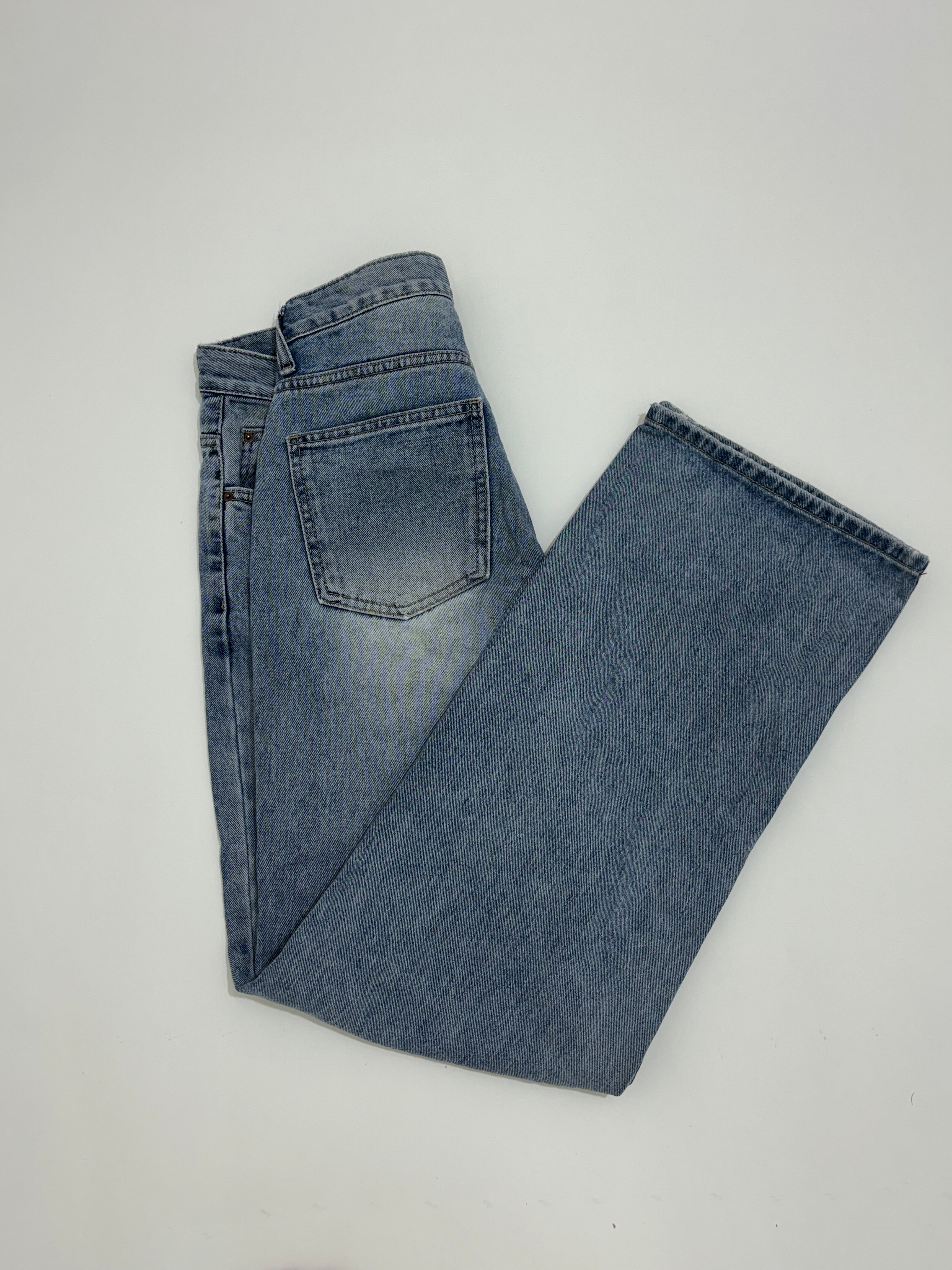 Highwaisted straightfit jeans