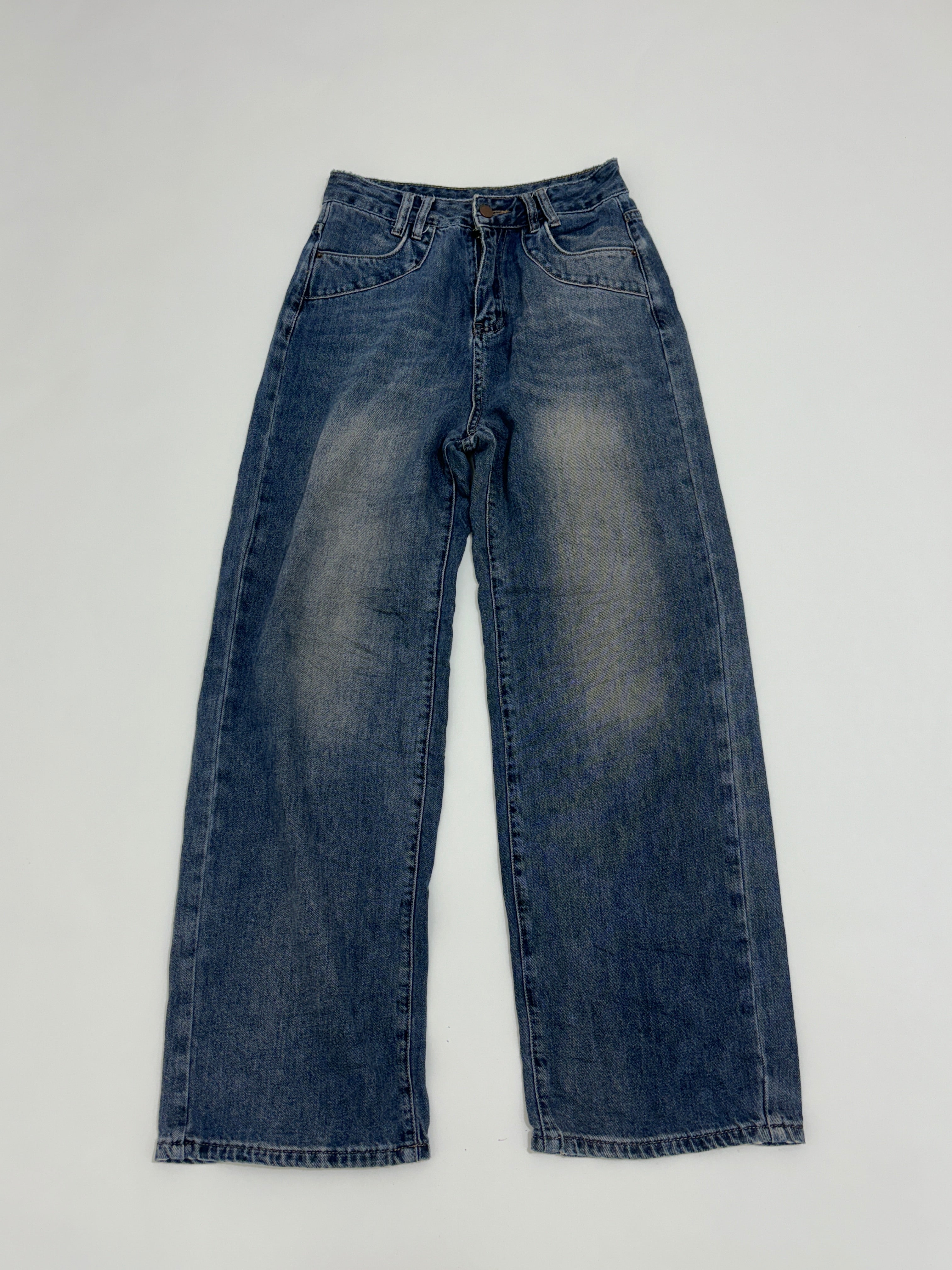 Highwaisted straightfit jeans
