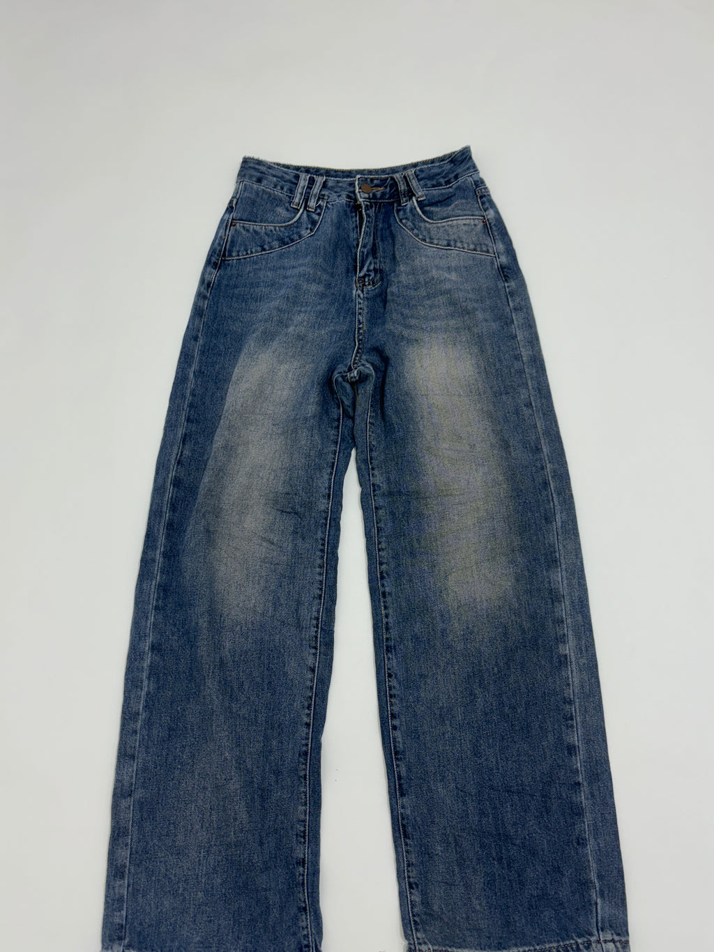 Highwaisted straightfit jeans