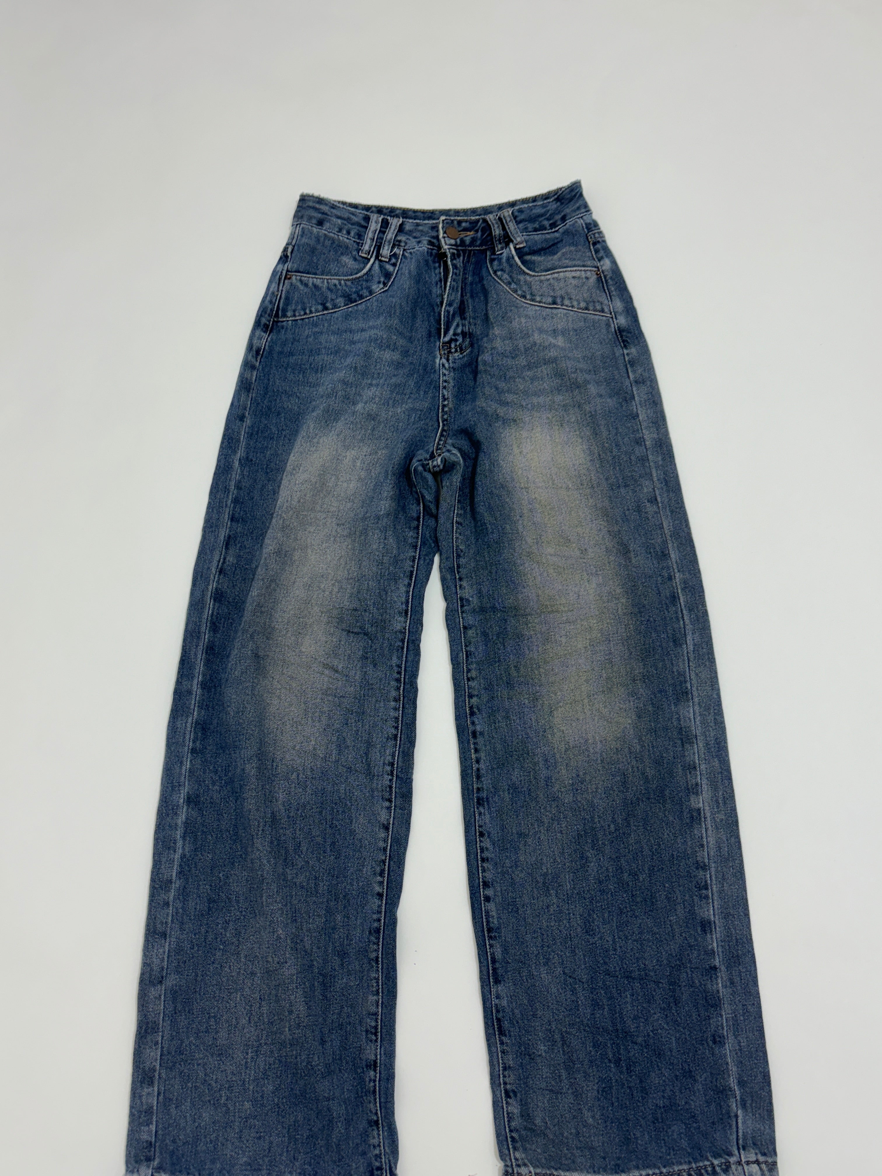 Highwaisted straightfit jeans