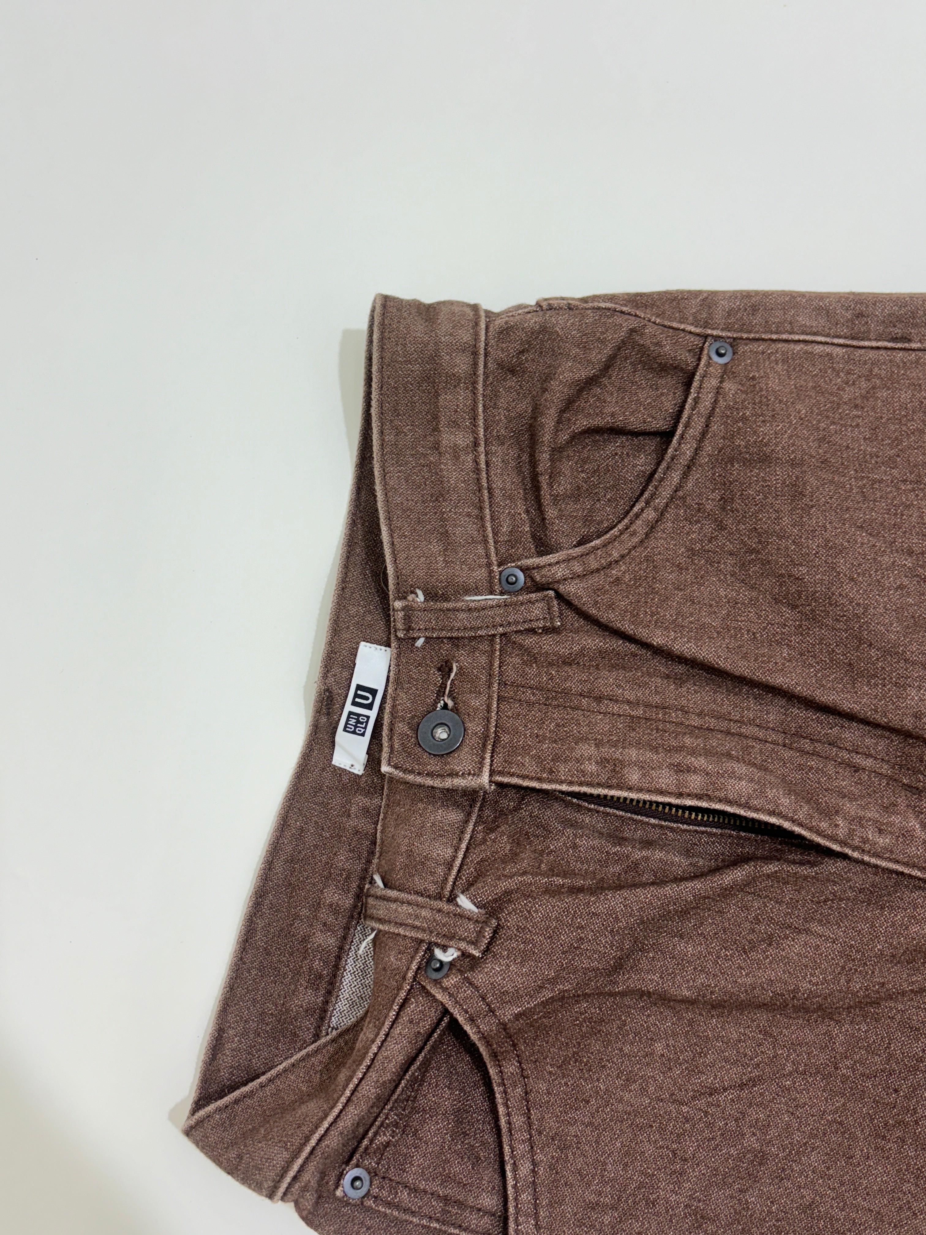 Highwaisted straightfit jeans(uniqlo)