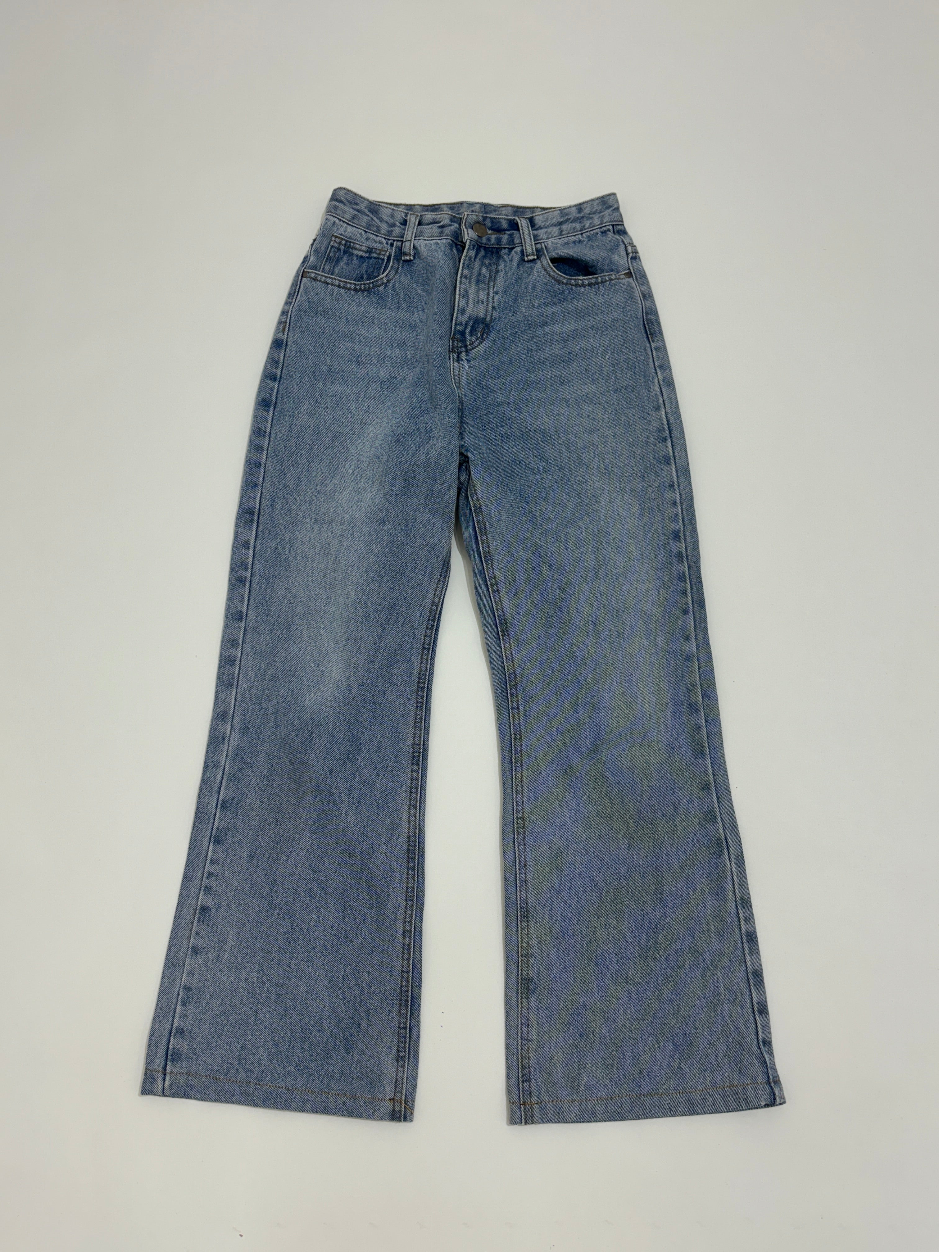 Highwaisted straightfit jeans