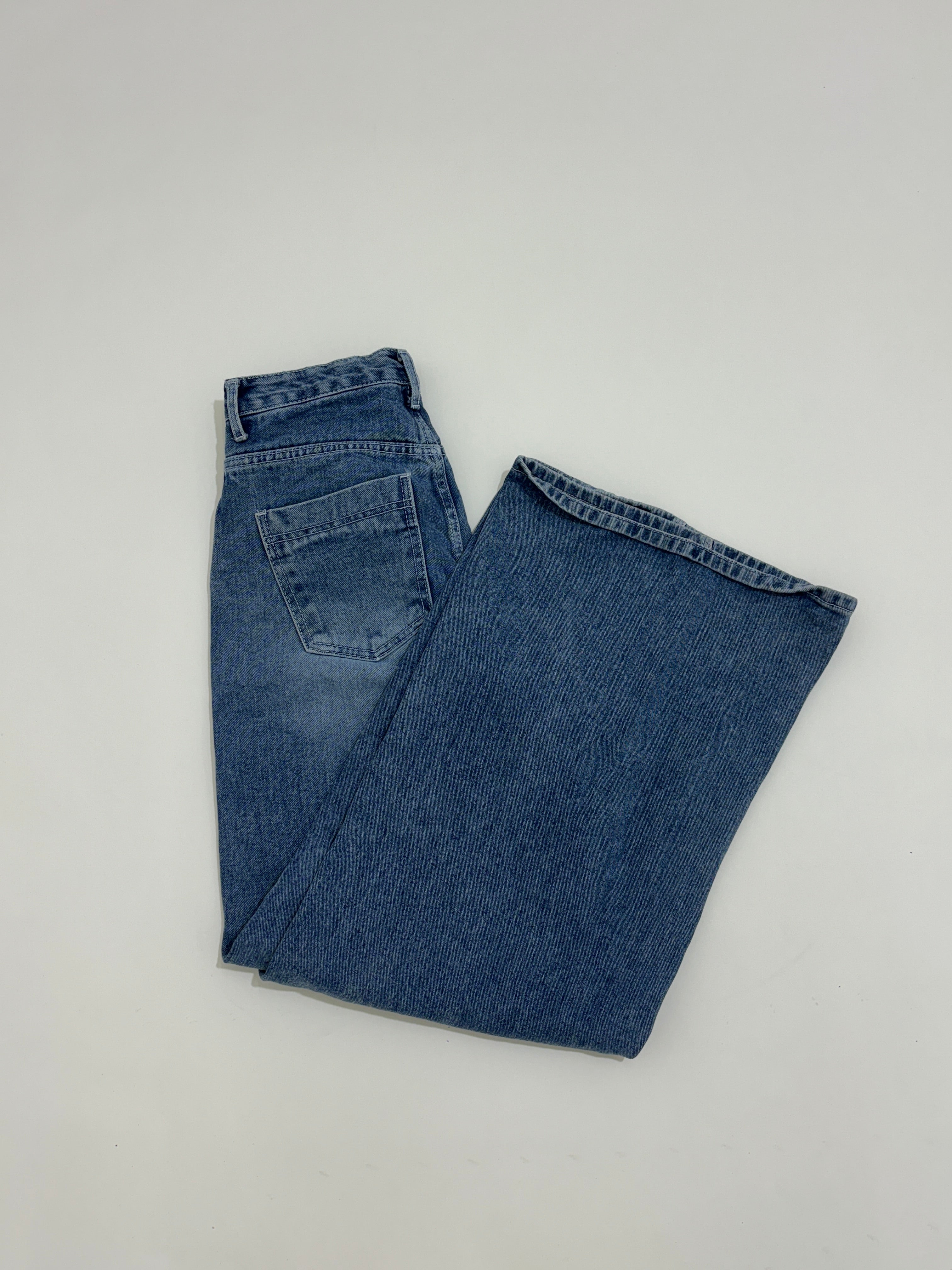 Highwaisted baggy jeans