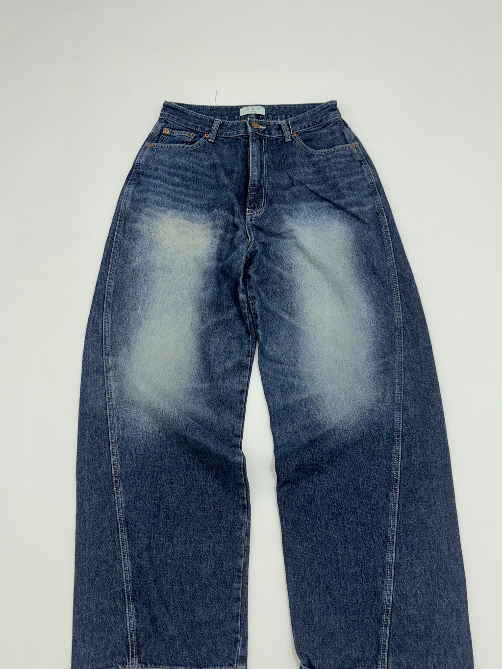 Highwaisted baggy jeans