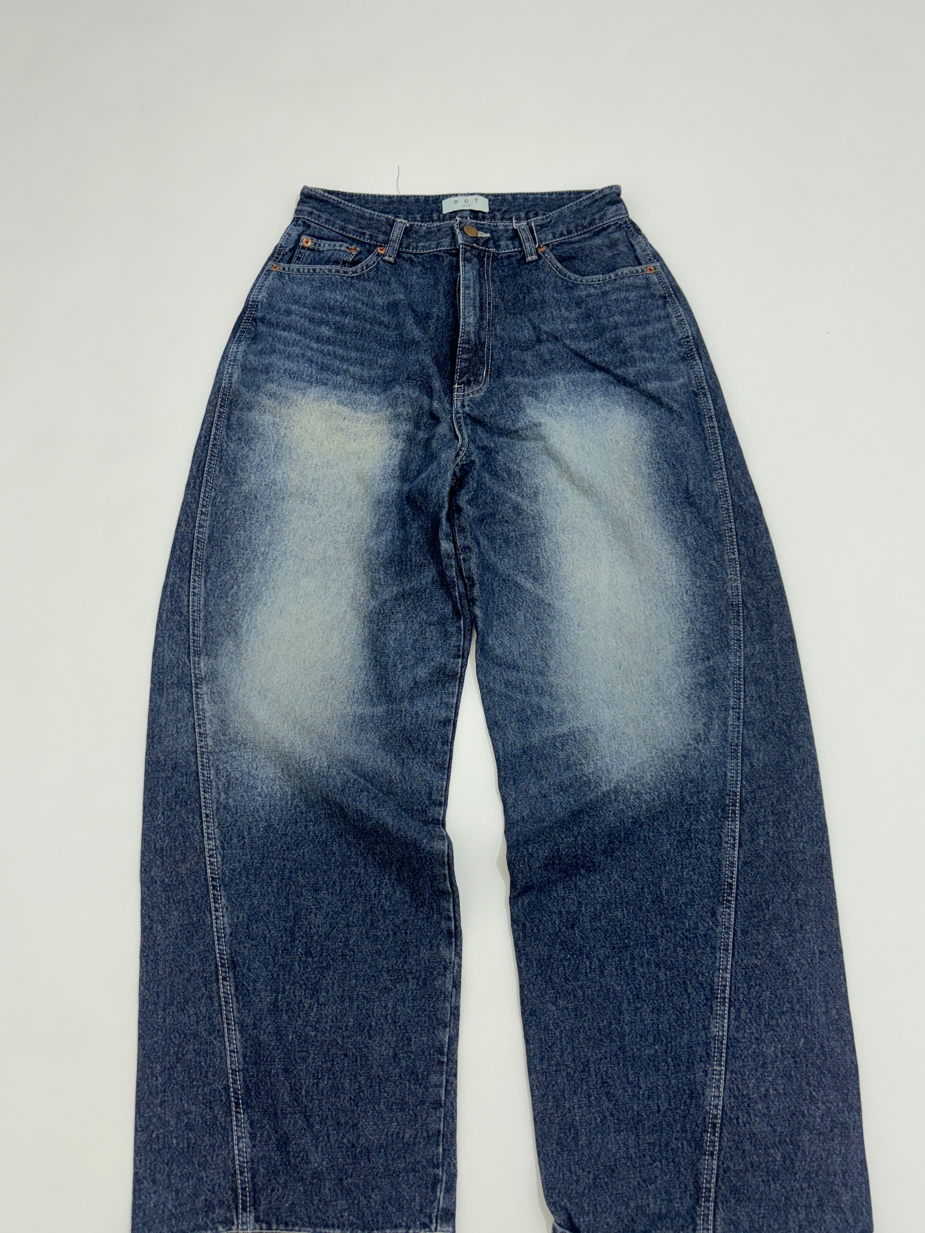 Highwaisted baggy jeans