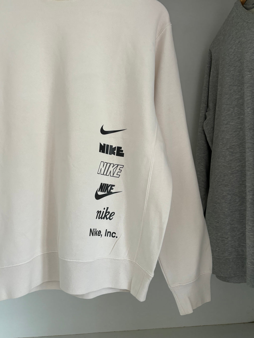 Nike sweatshirt.