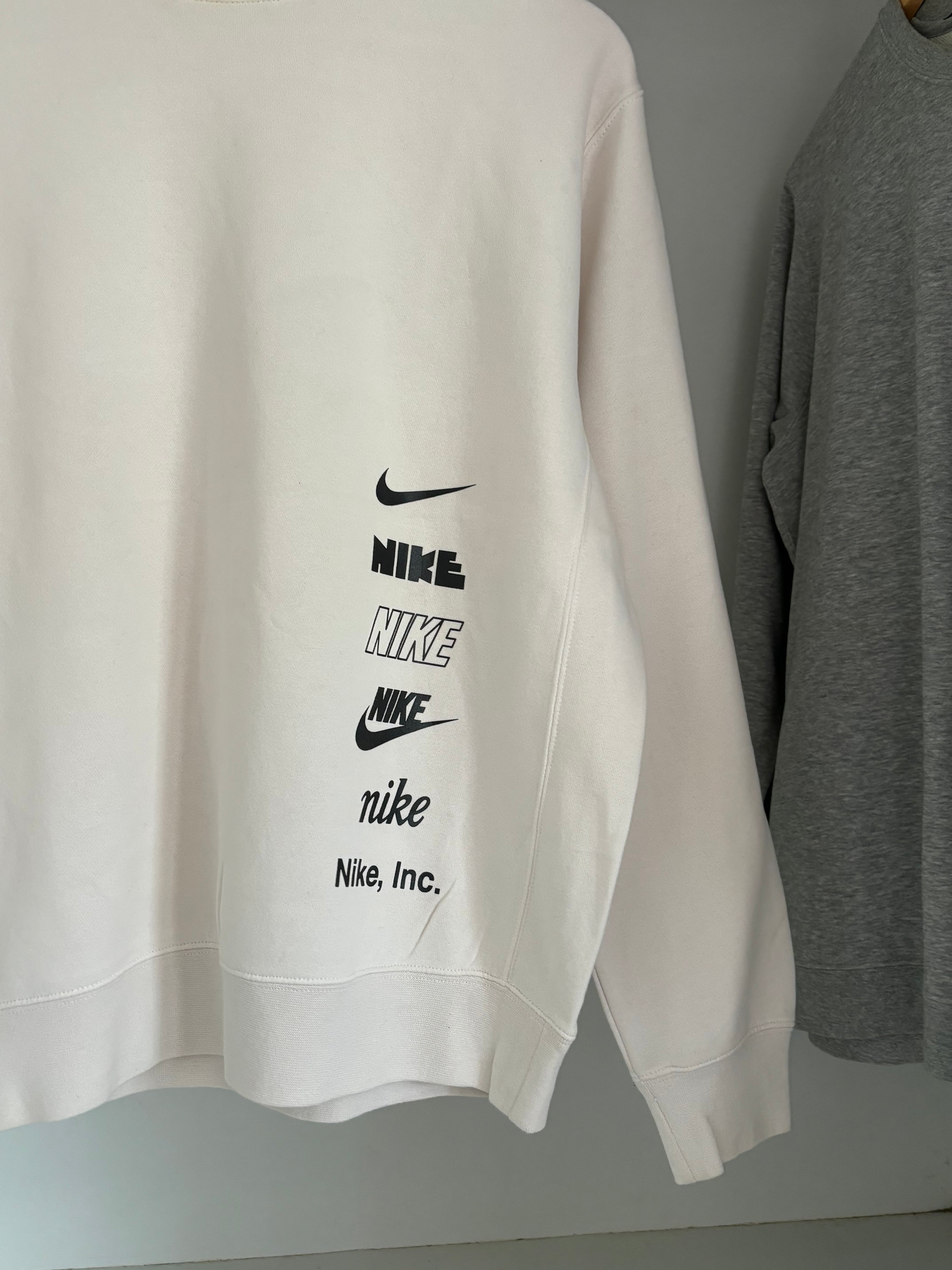 Nike sweatshirt.