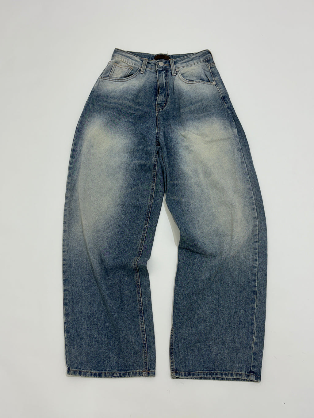 Highwaisted baggy jeans