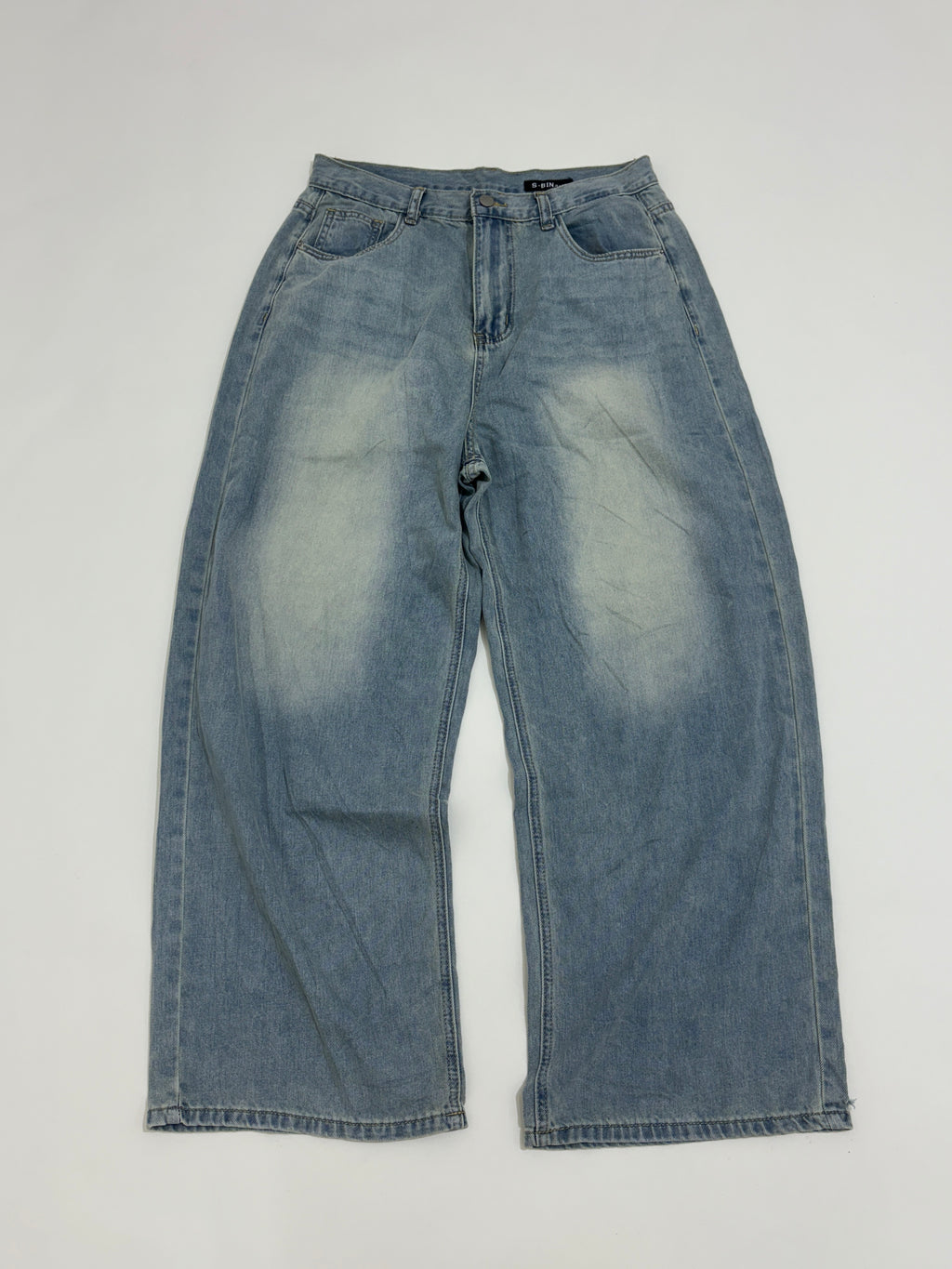 Highwaisted baggy jeans