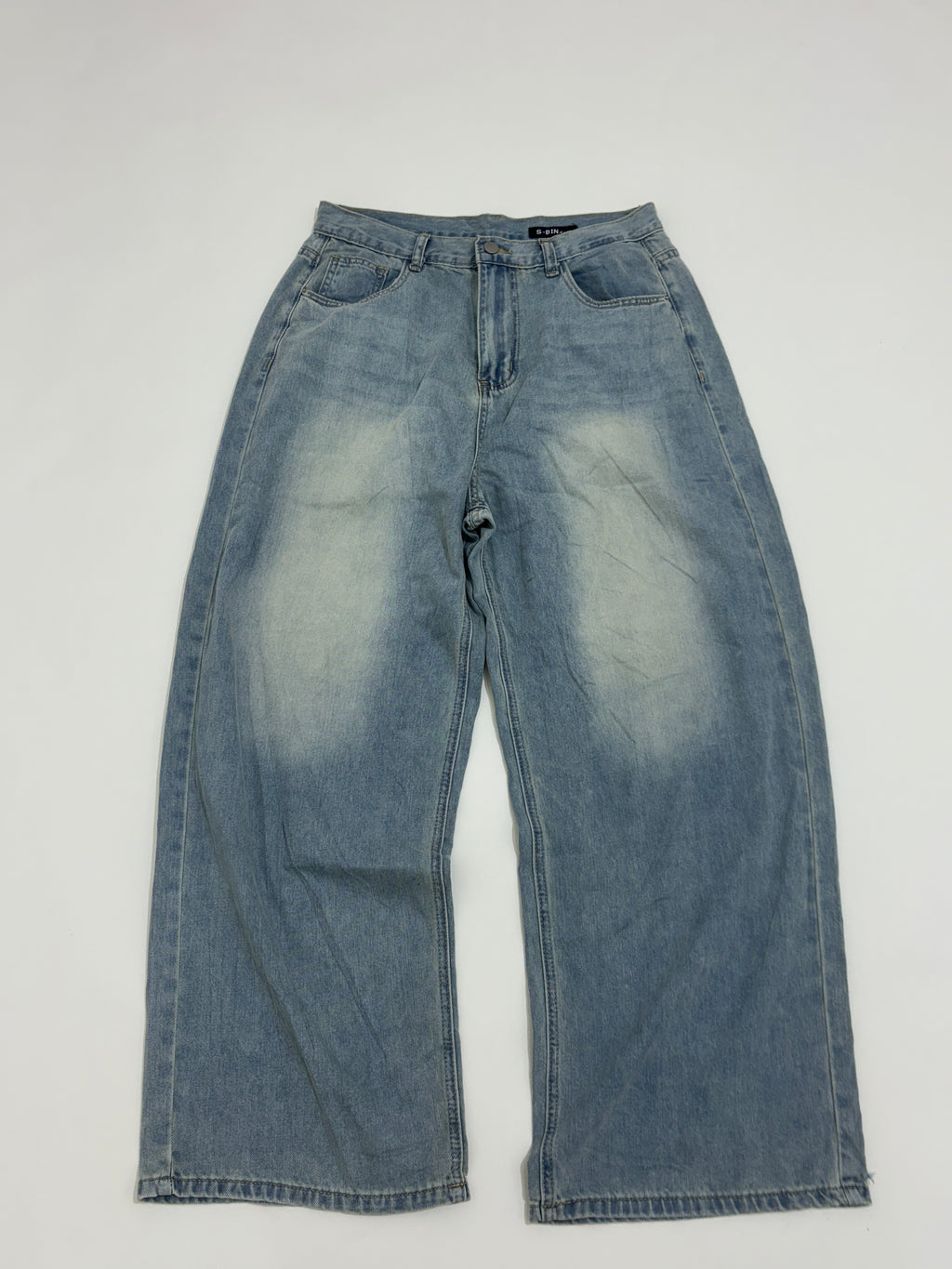 Highwaisted baggy jeans