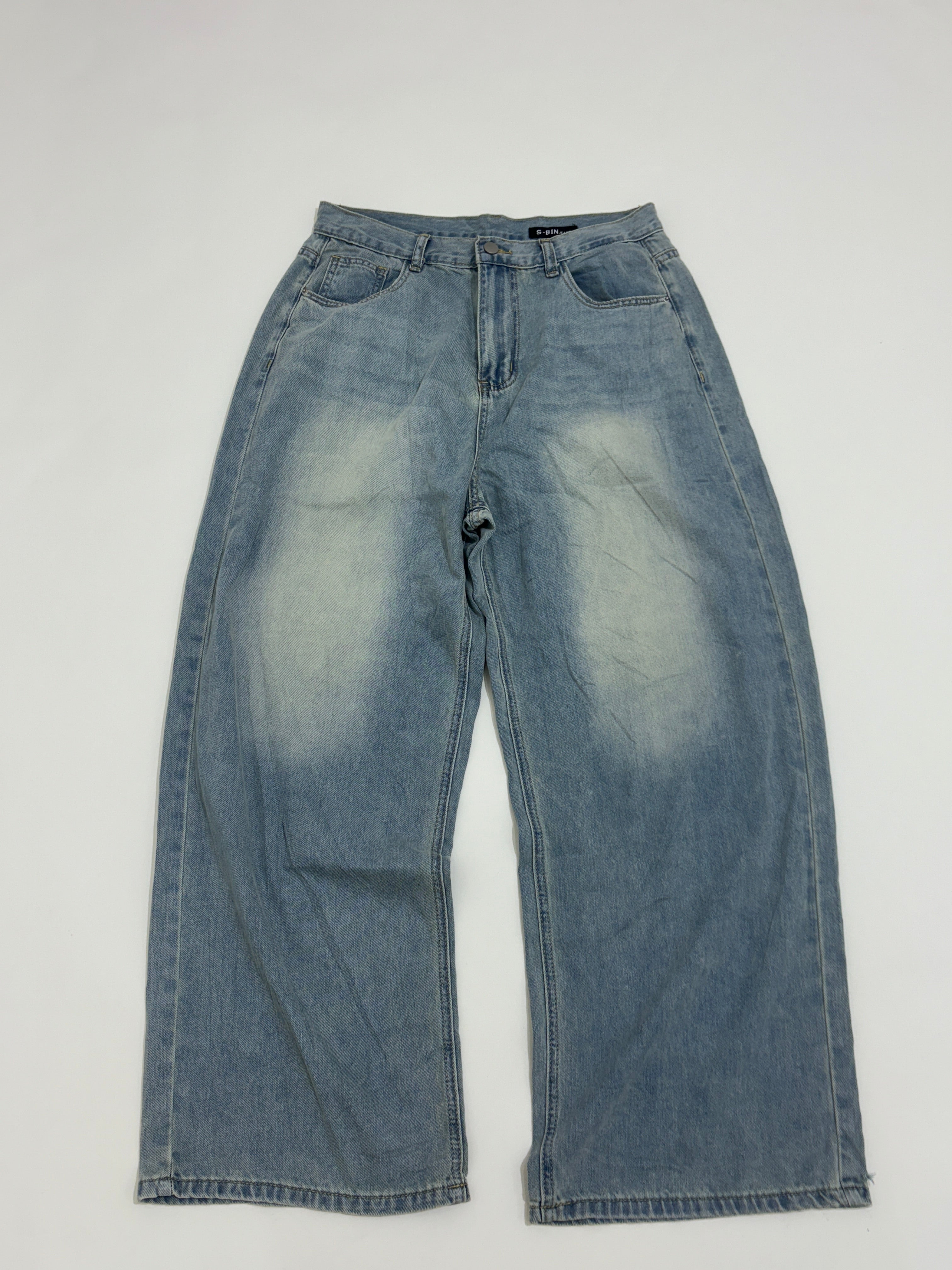 Highwaisted baggy jeans