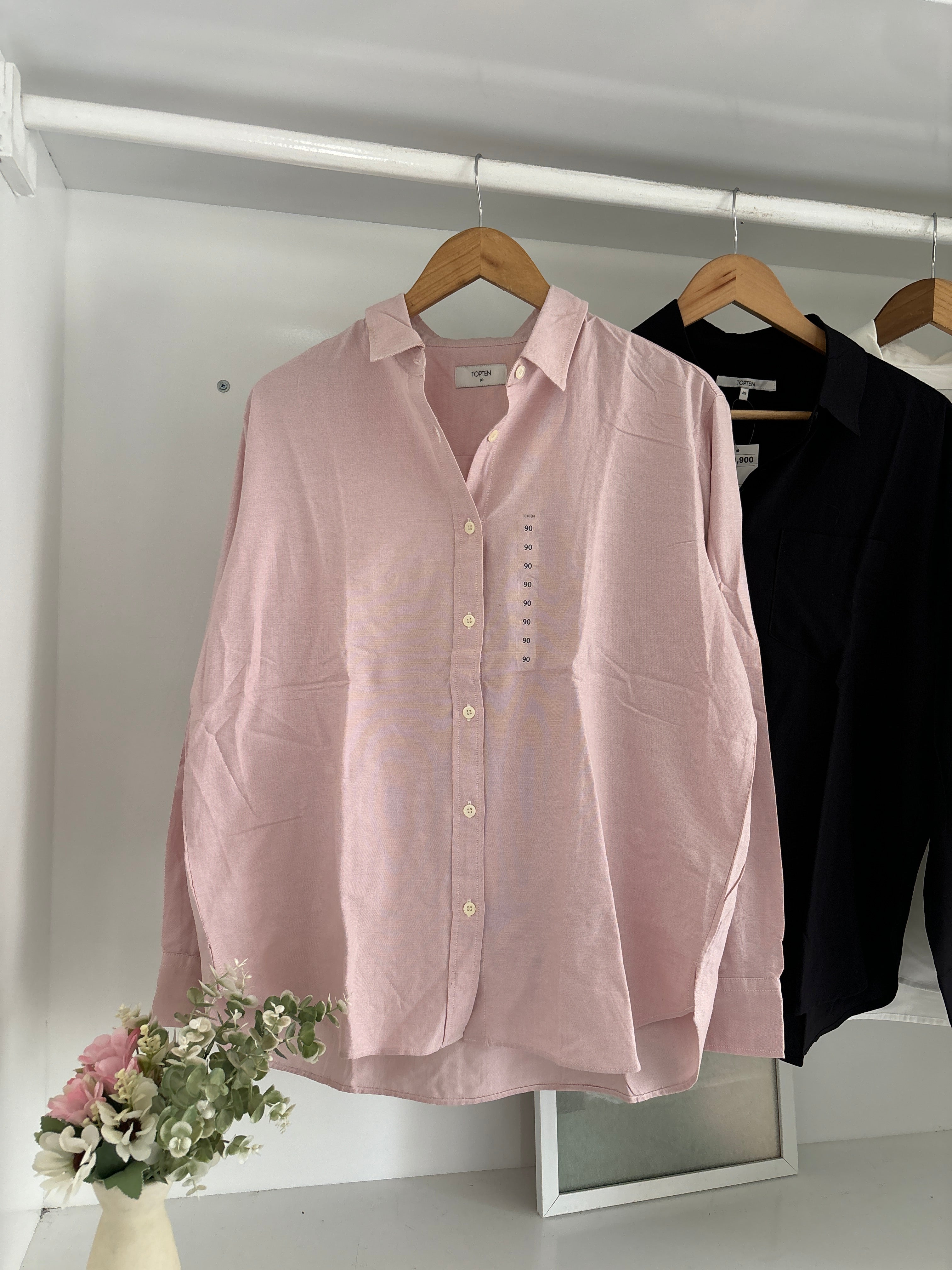 Cotton pink shirt
