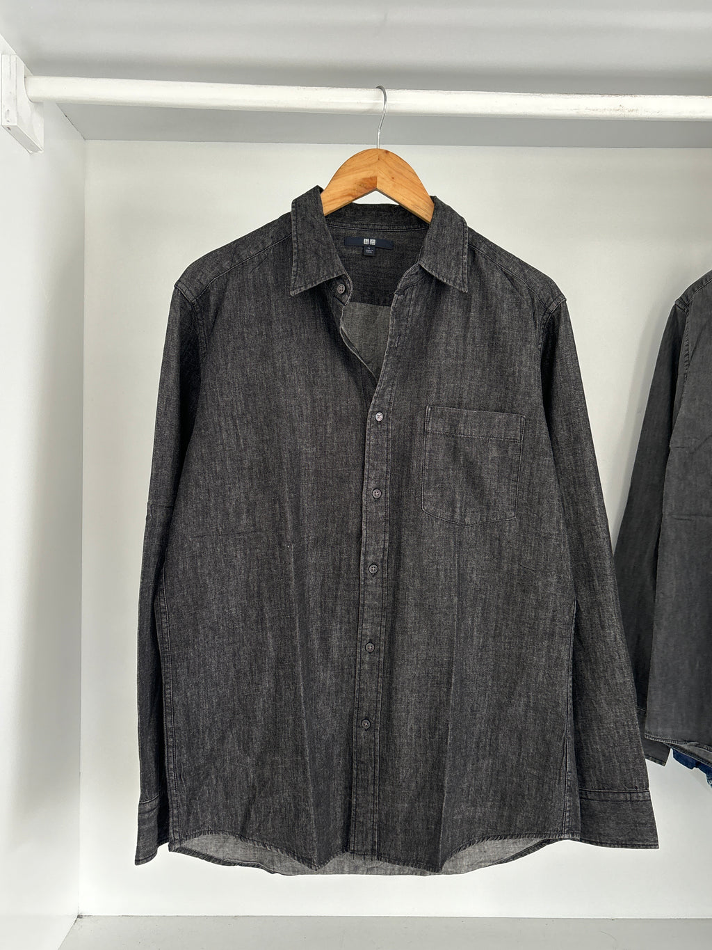 Uniqlo denim shirt
