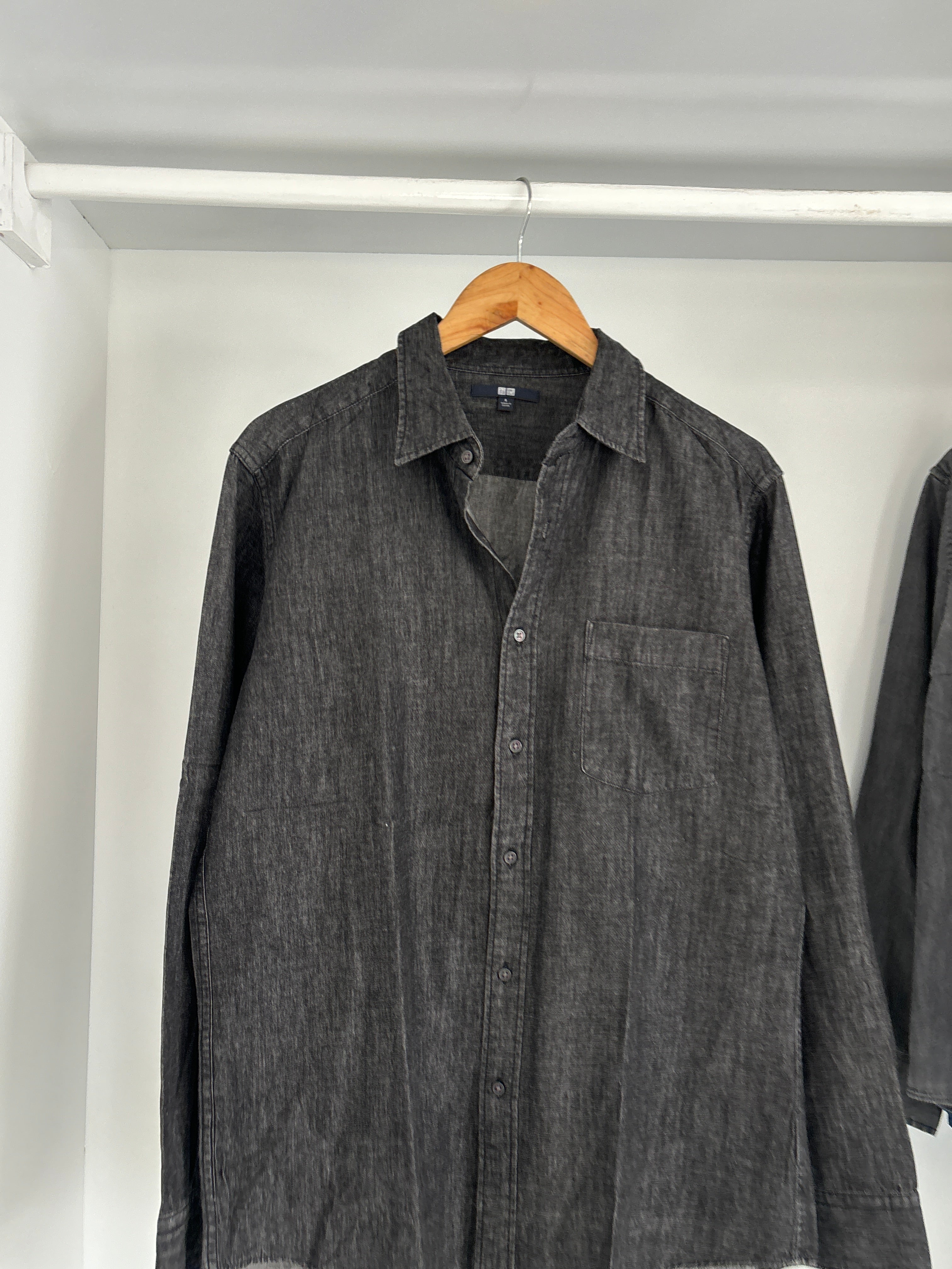 Uniqlo denim shirt
