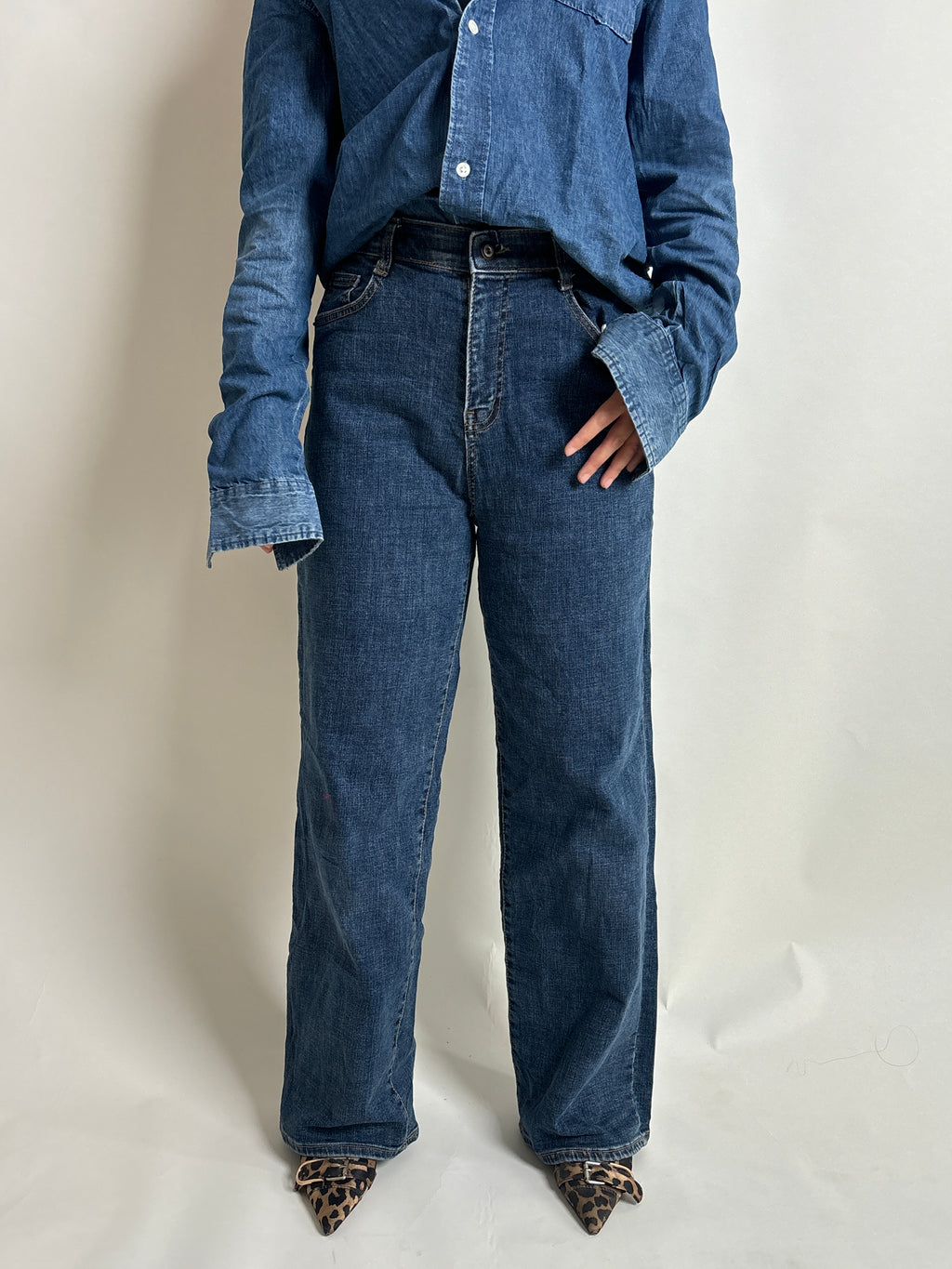 Blue denim